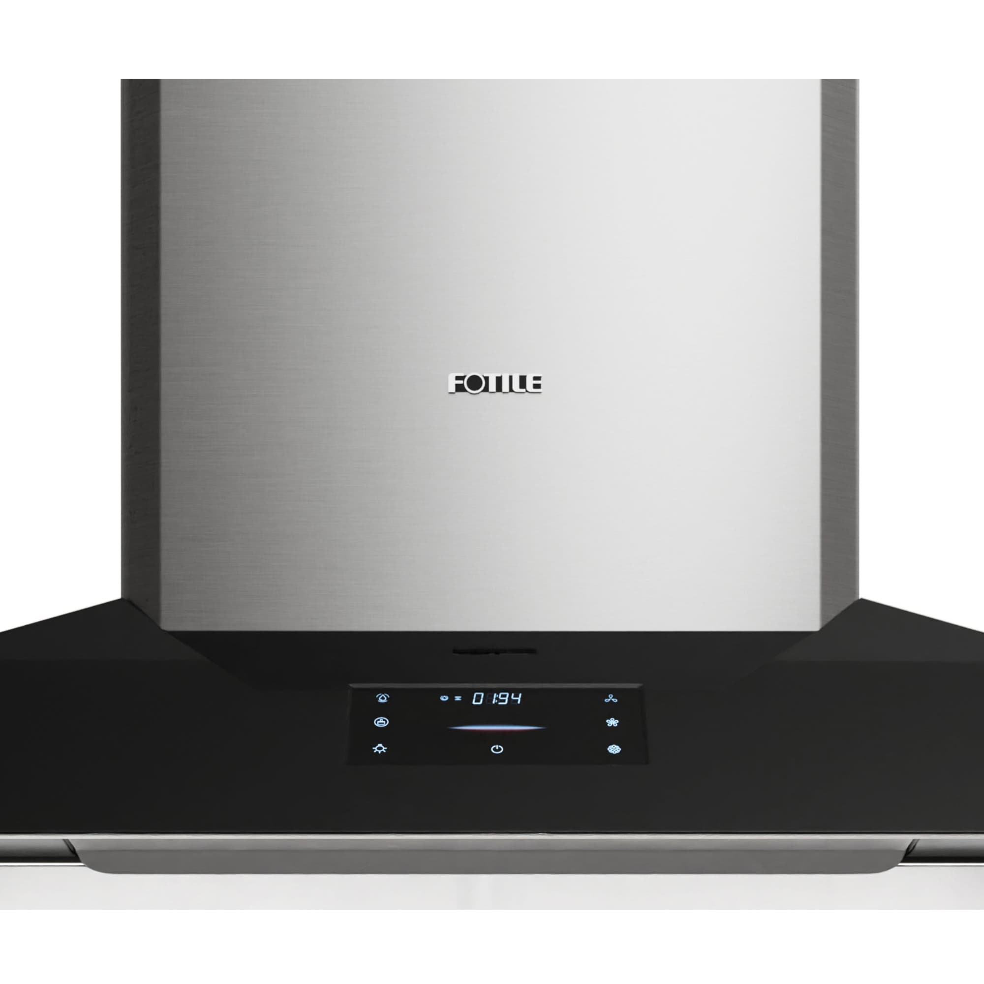 Fotile Perimeter Series 36 in. Chimney Style Range Hood with 2 Speed Settings, 1300 CFM & 1 LED Light - Black, , hires