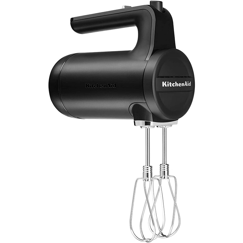 KitchenAid 7-Speed Cordless Hand Mixer - Matte Black, , hires
