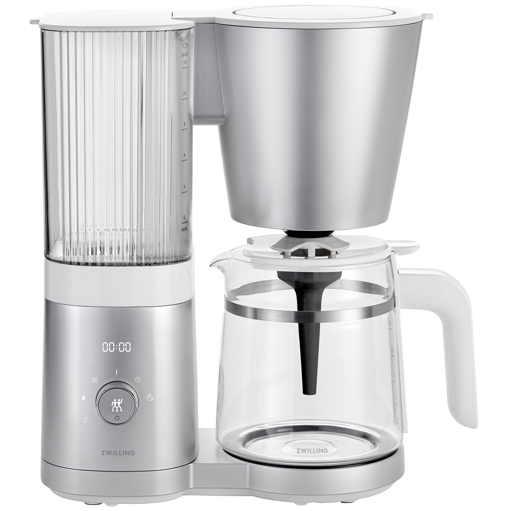 Zwilling Enfinity 12-Cup Drip Coffee Maker with Glass Carafe - Silver, Silver, hires