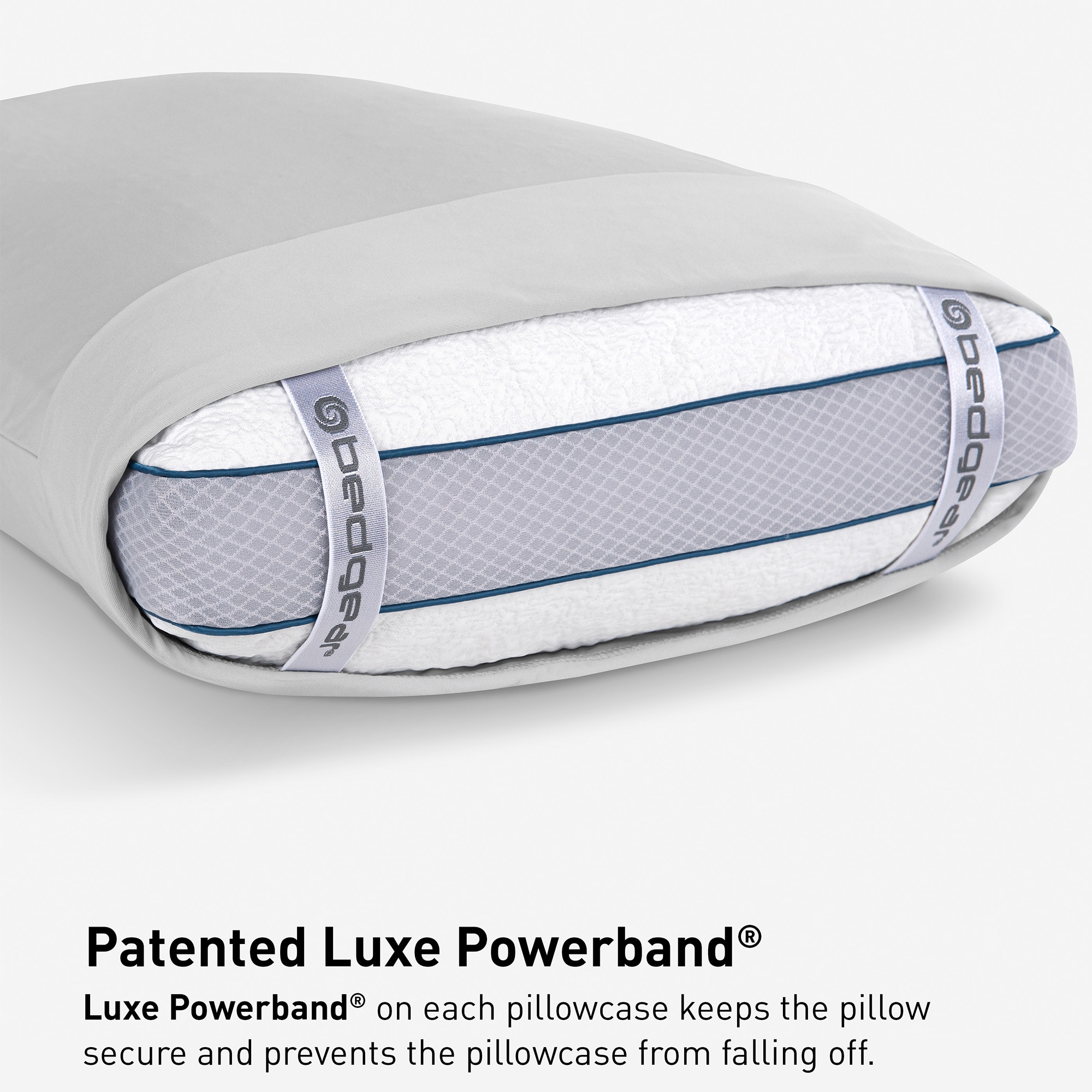 BEDGEAR Ver-Tex Queen Size Sheet Set (Ideal for Adj. Bases) - Light Grey, , hires