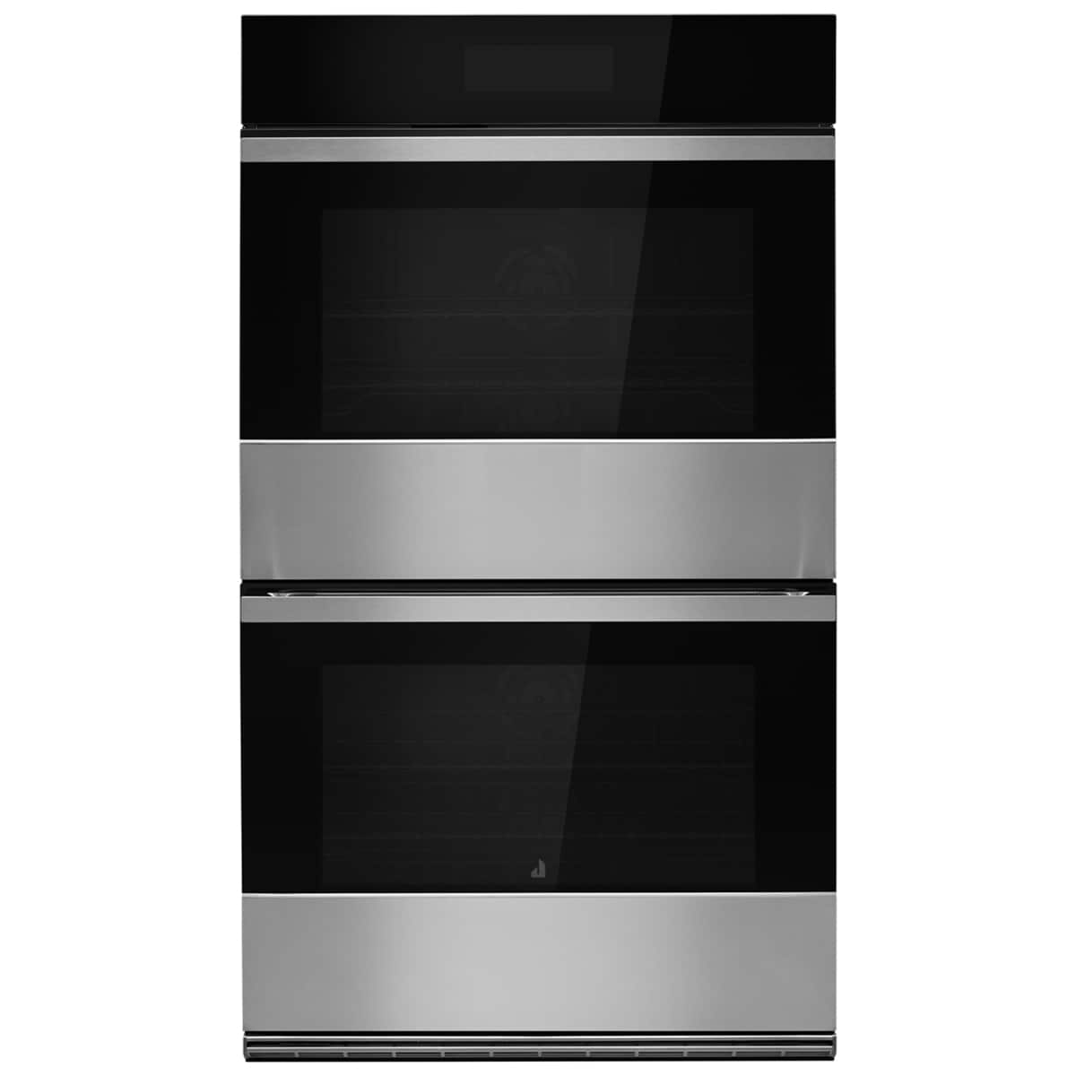 JennAir Noir 30 in. 10.0 cu. ft. Smart Front Control Electric Double Wall Oven with True European Convection & Sensor Cooking - Stainless Steel, , hires