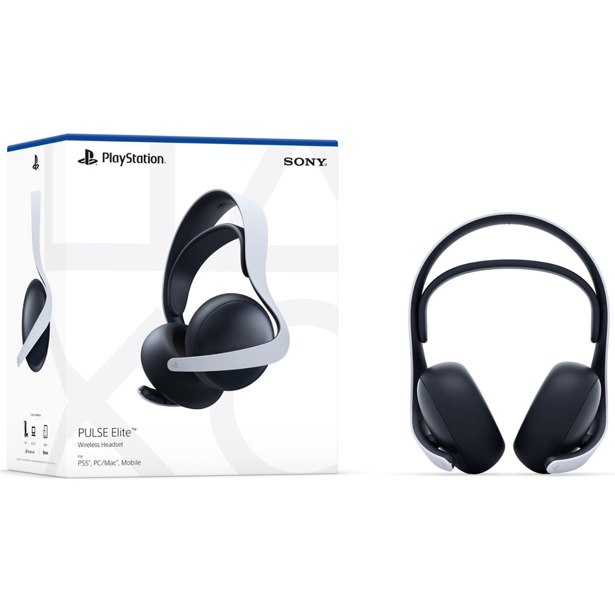Sony PULSE Elite Wireless Headset for PS5 - White, White, hires