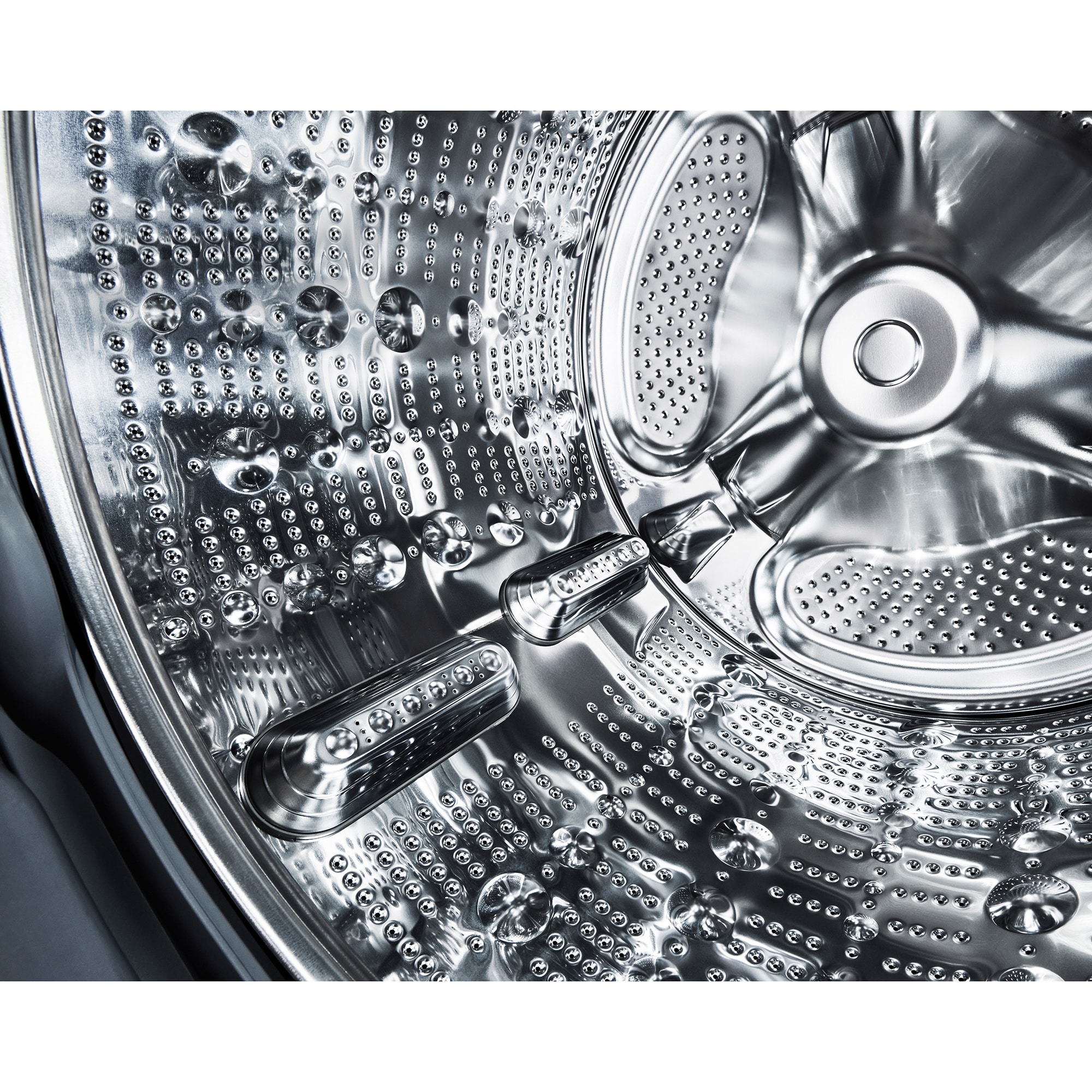 LG 27 in. 5.0 cu. ft. Smart Gas Front Load WashTower with AI Sensor Dry, TurboSteam, Allergiene Cycle, ezDispense, AI DD 2.0 Advanced Washing, Sensor Dry, Sanitize & Steam Cycle - Essence White, Essence White, hires