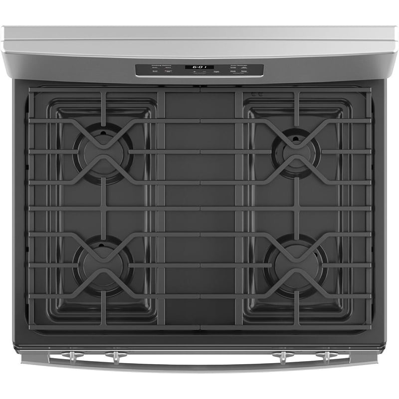 GE 30 in. 4.8 cu. ft. Gas Range with 4 Sealed Burners - Stainless Steel, , hires