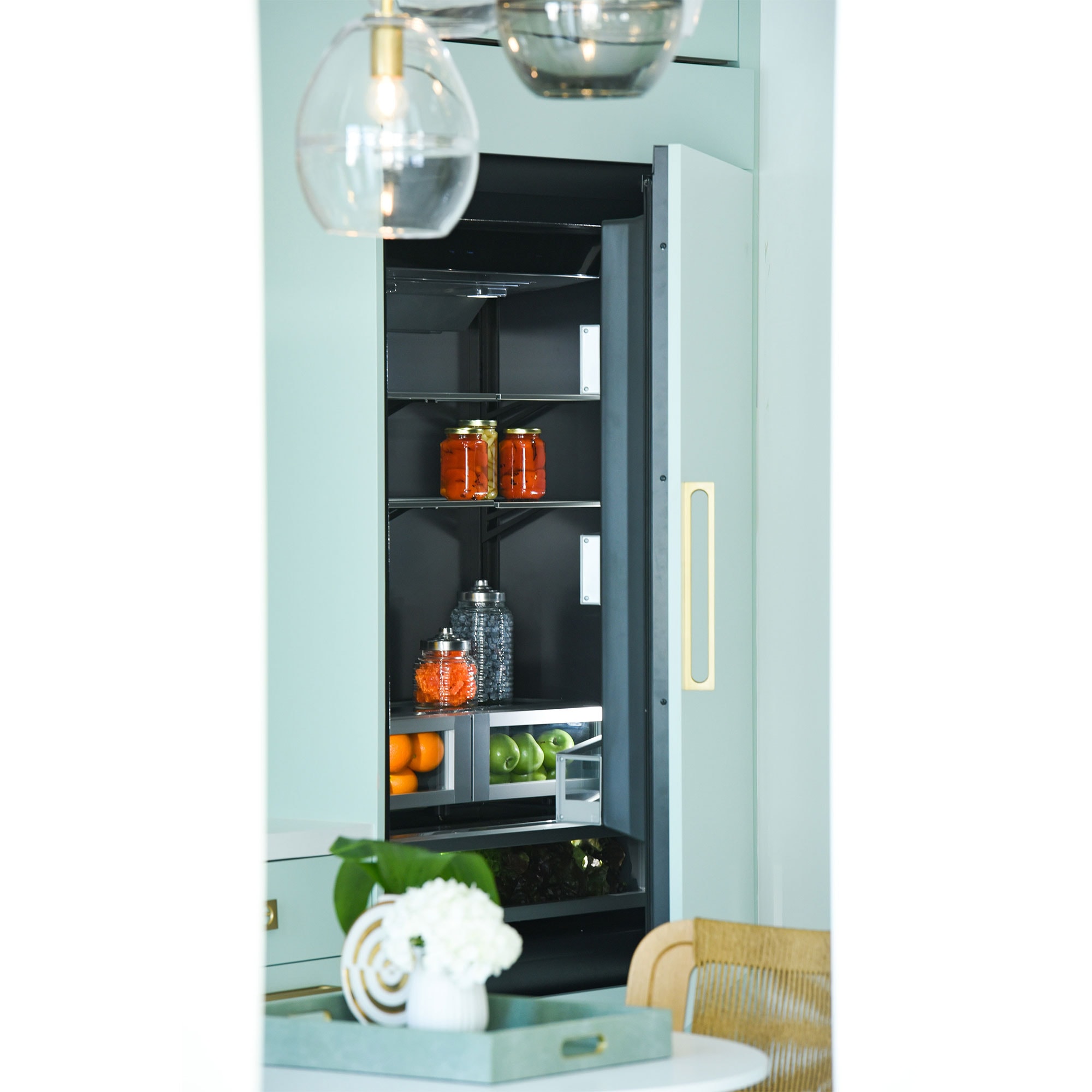 JennAir 36 in. 20.9 cu. ft. Built-In Counter Depth Bottom Freezer Refrigerator with Ice Maker - Custom Panel Ready, , hires