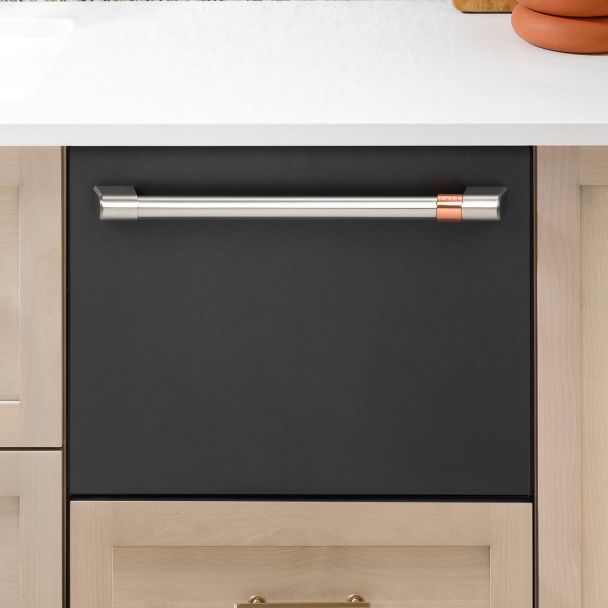 Cafe 24 in. Smart Dishwasher with Top Control & 45 dBa Sound Level - Matte Black, , hires