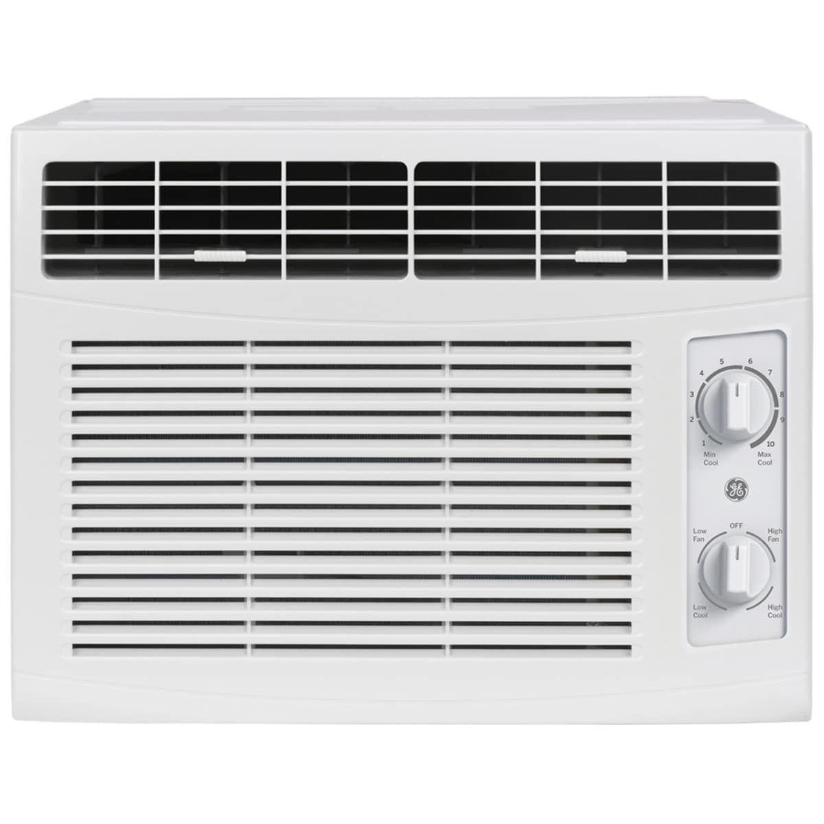 GE 5,000 BTU 115V Window Air Conditioner with 2 Fan Speeds - White, , hires