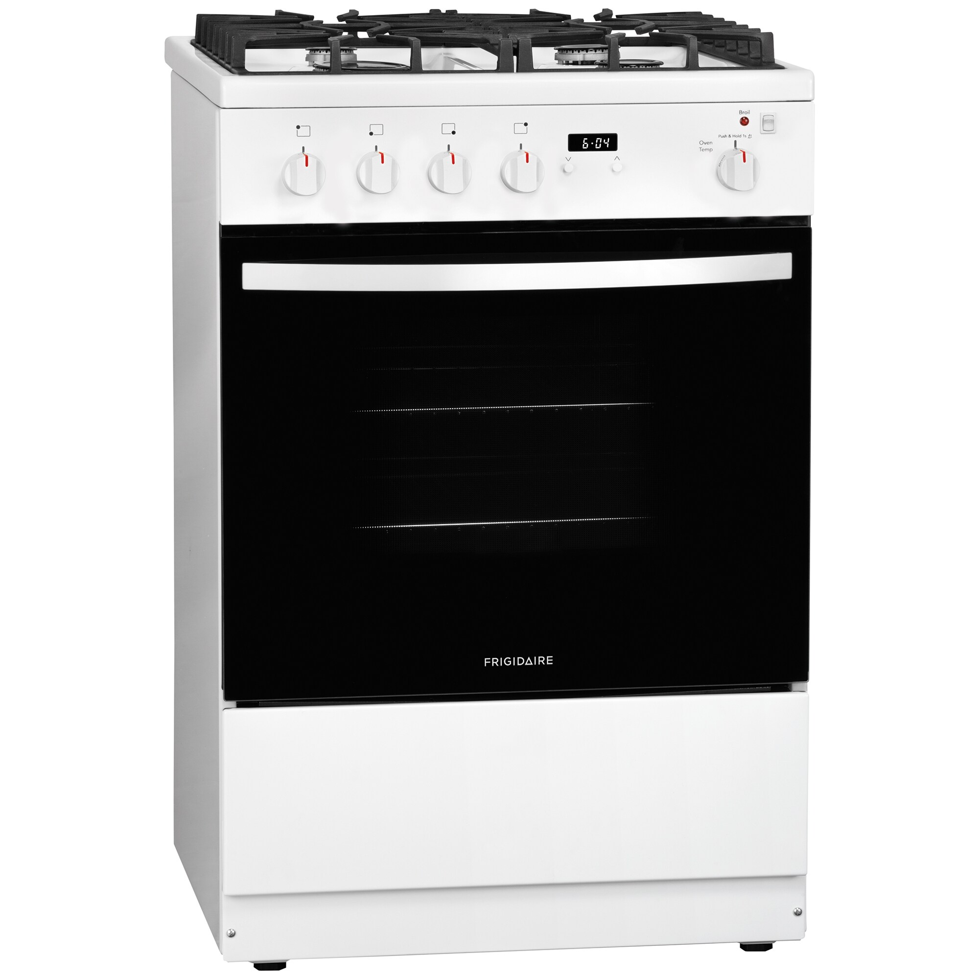 Frigidaire 24 in. 1.9 cu. ft. Gas Range with 4 Sealed Burners - White, White, hires