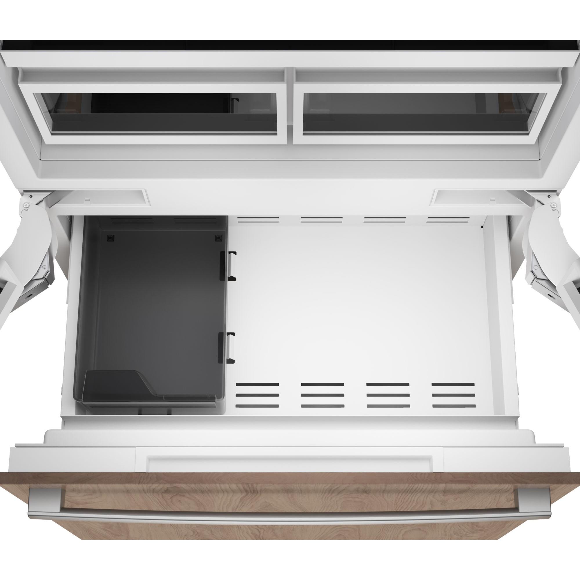 Bosch Benchmark Series 36 in. 20.1 cu. ft. Built-In Smart Counter Depth French Door Refrigerator with Internal Water Dispenser - Custom Panel Ready, , hires