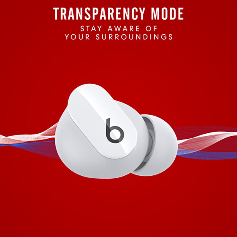 Beats by Dr. Dre - Beats Studio Buds Totally Wireless Noise Cancelling Earphones - White, , hires