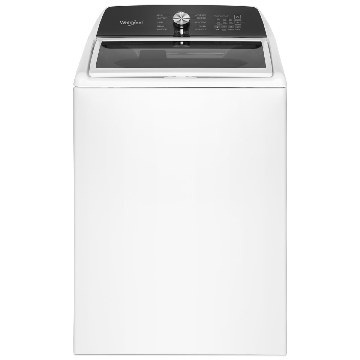 Whirlpool 28 in. 4.5 cu. ft. Top Load Washer with Agitator - White, , hires