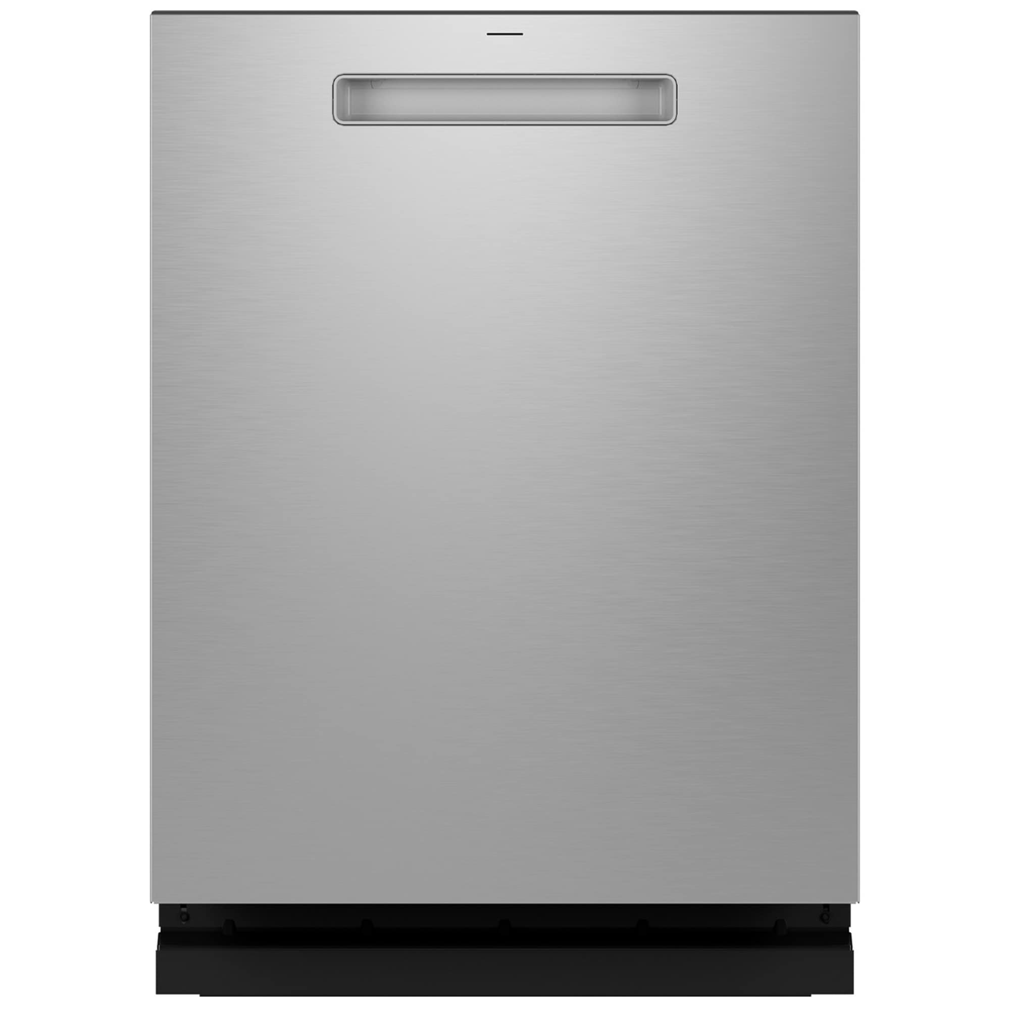 GE Profile 24 in. Top Control Flush-Mount Smart Dishwasher with 44 dBa Sound Level, 3rd-Rack, Dry Boost & Pocket Handle - Fingerprint Resistant Stainless, , hires