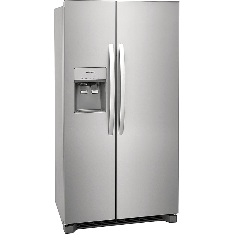 Frigidaire 36 in. 22.3 cu. ft. Counter Depth Side by Side Refrigerator with Ice & Water Dispenser - Stainless Steel, , hires