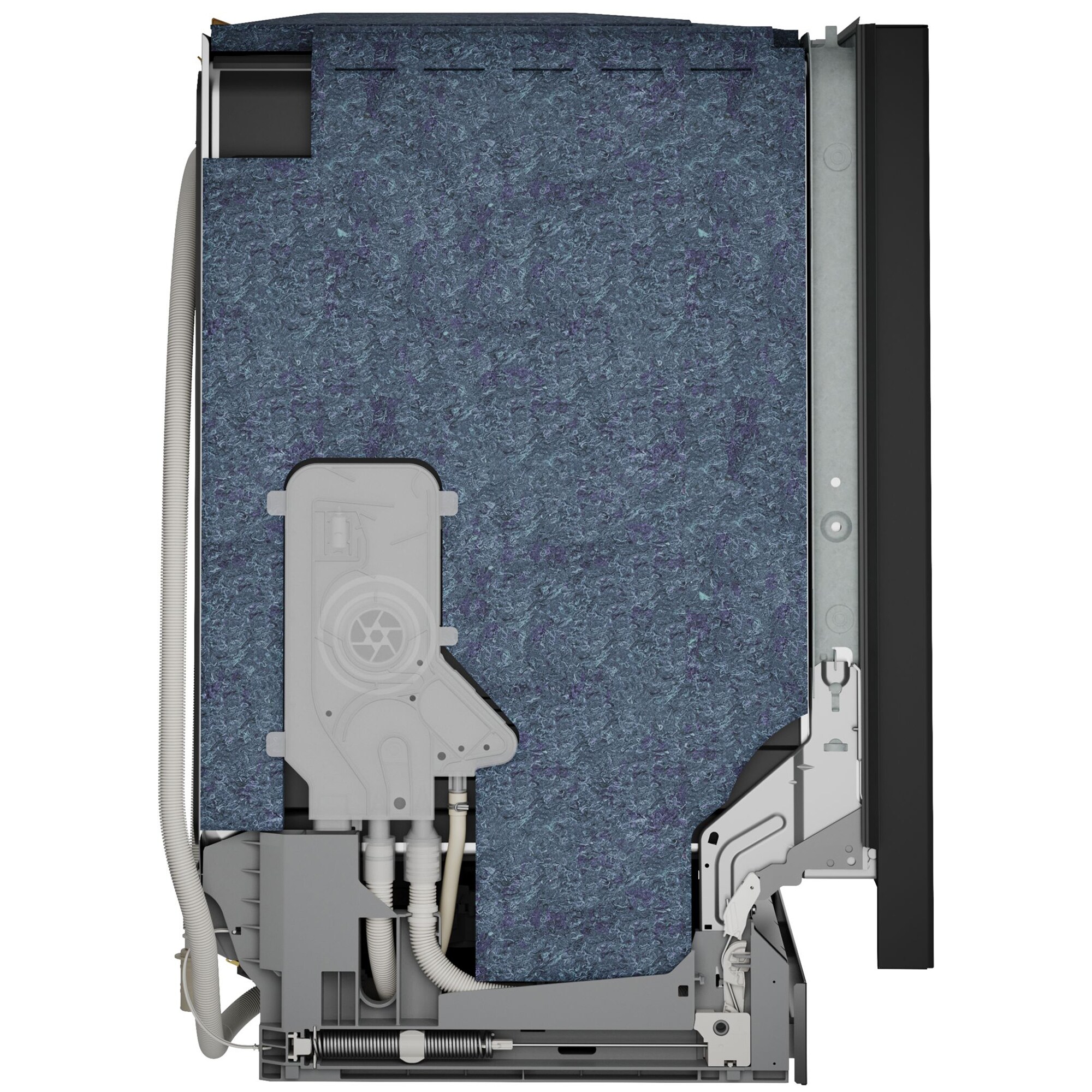 Bosch 500 Series 24 in. Top Control Smart Dishwasher with 44 dBA Sound Level, 3rd Rack, AutoAir & Pocket Handle - Black, , hires