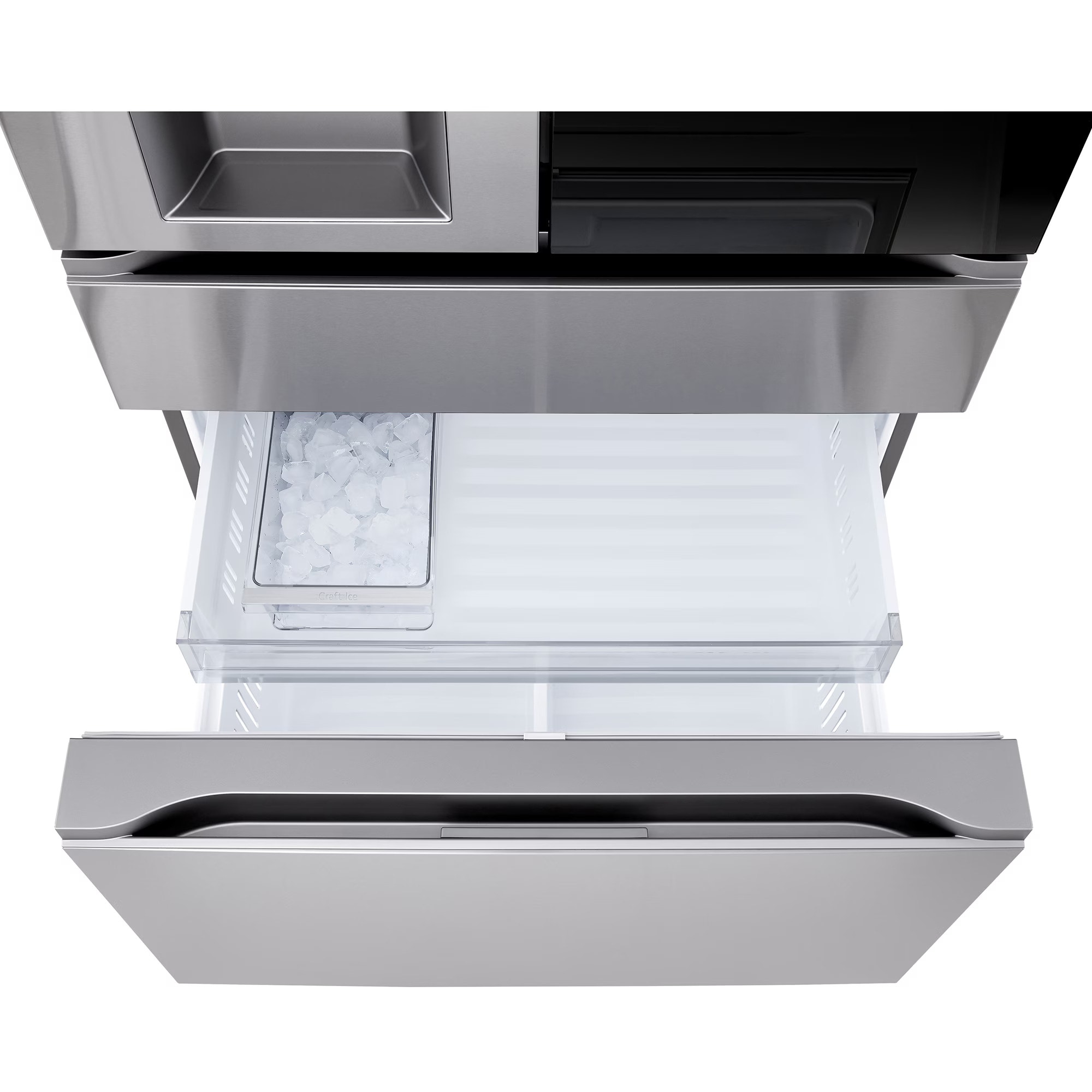 LG 36 in. 28.6 cu. ft. Smart 4-Door French Door Refrigerator with MyColor InstaView, Ice & Water Dispenser - PrintProof Stainless Steel, , hires