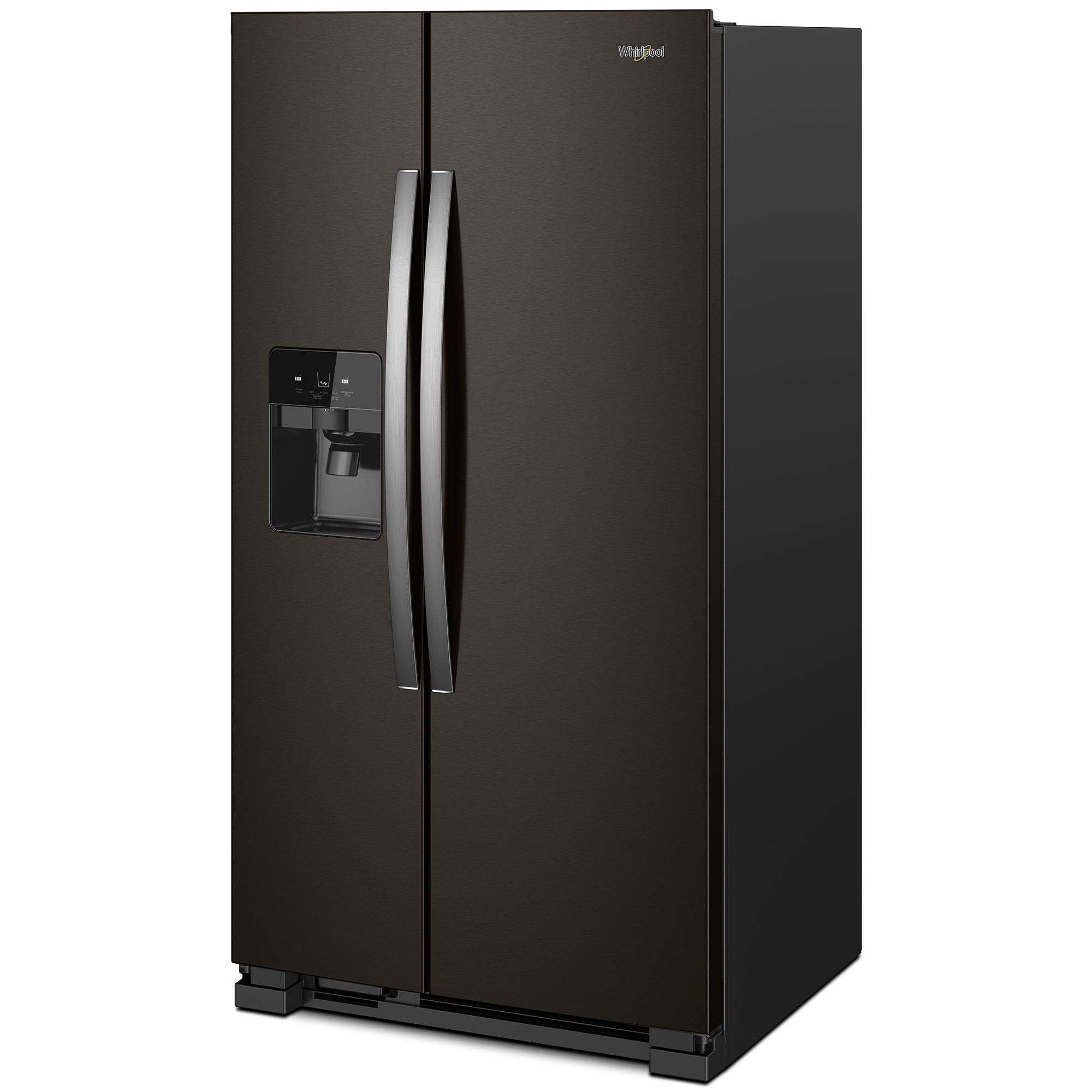 Whirlpool Black Side By Side Refrigerator 1