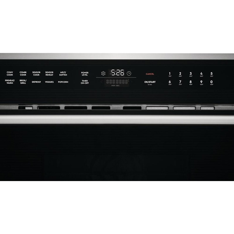 Electrolux 30 in. 1.6 cu. ft. 1000W Built-In Microwave with Convection & Sensor Cooking - Stainless Steel, , hires