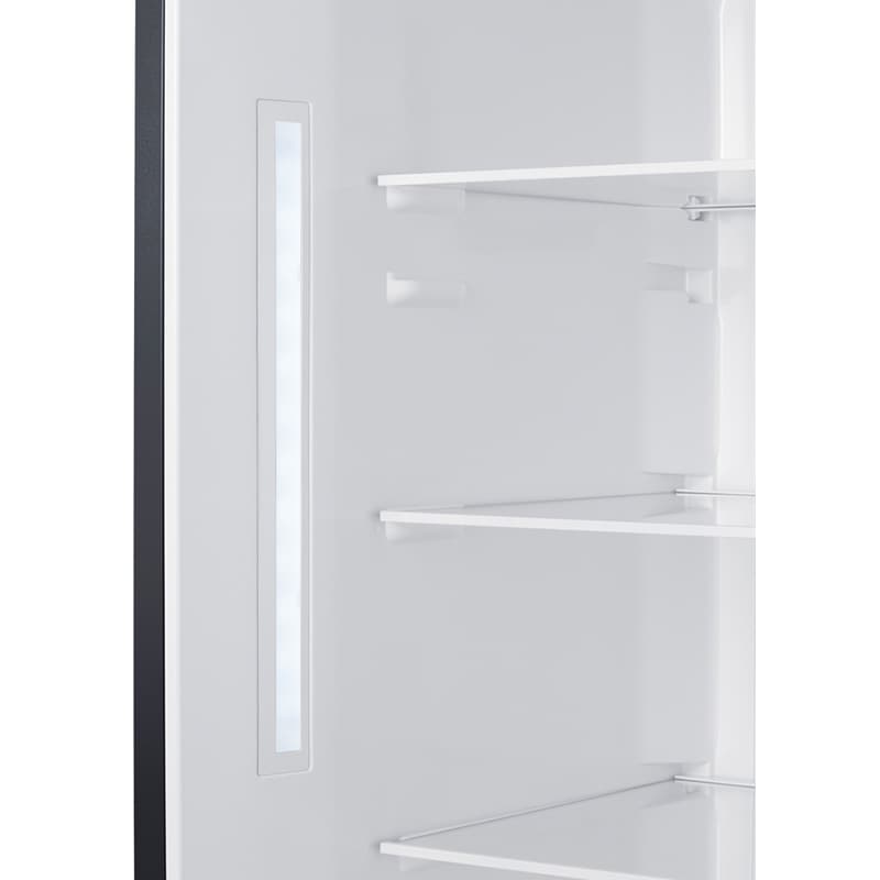 Summit 28 in. 14.3 cu. ft. Counter Depth Top Freezer Refrigerator - Black, Black, hires