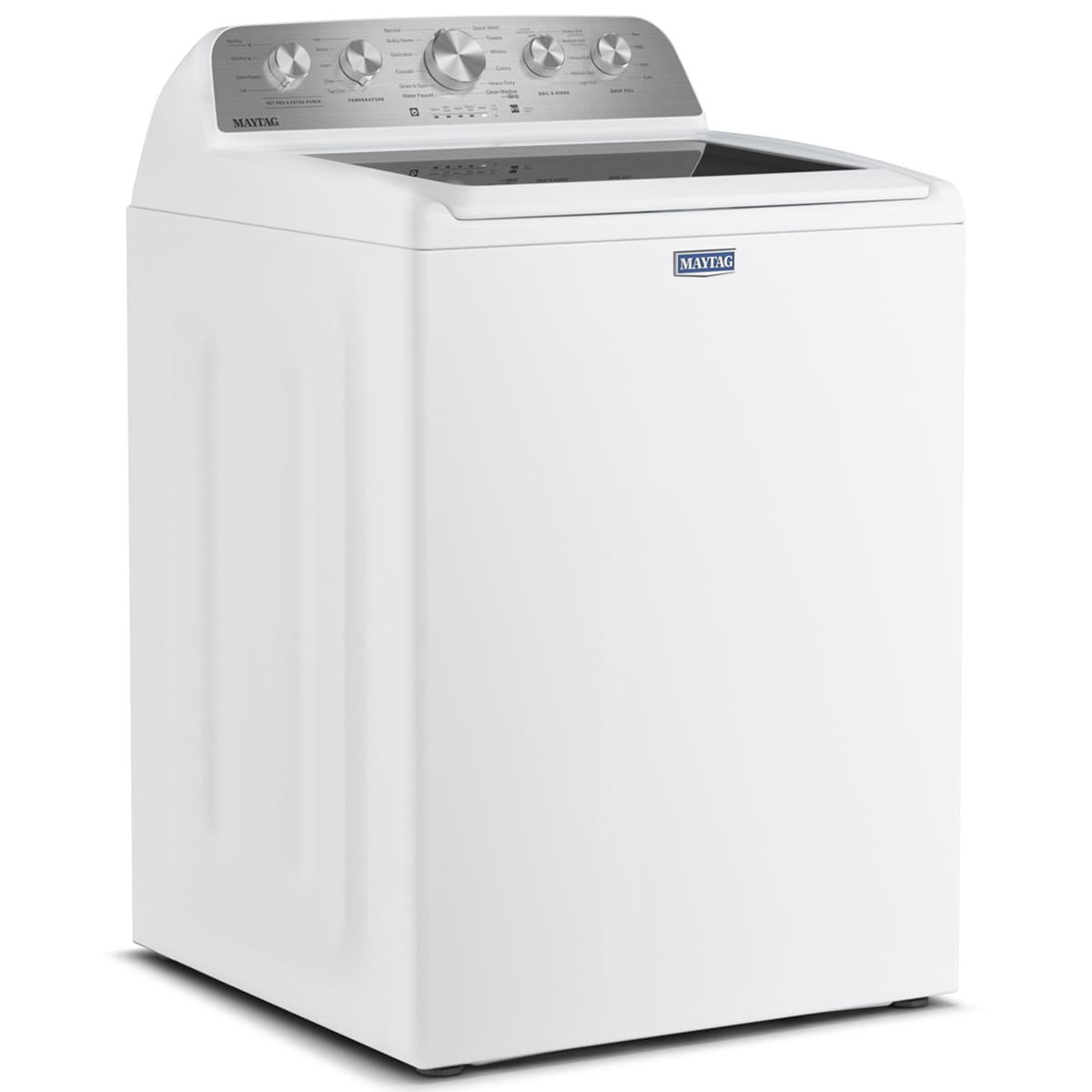 Maytag Pet Pro 27 in. 4.7 cu. ft. Top Load Washer with Agitator - White, White, hires