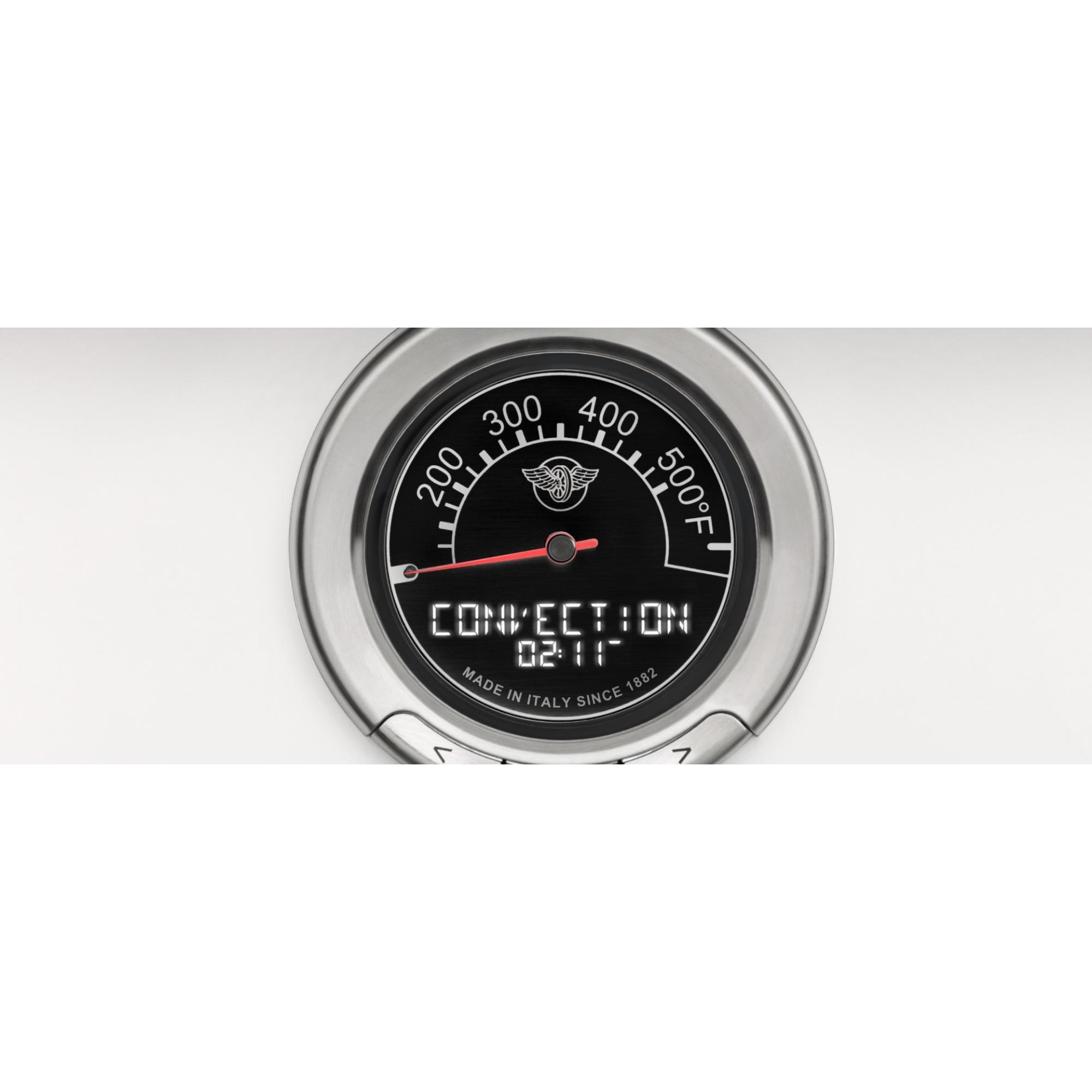 Bertazzoni Heritage Series 48 in. 7.0 cu. ft. Air-Fry Dual Convection Double Oven Dual Fuel Range with 6 Sealed Burners & Griddle - Stainless Steel, , hires