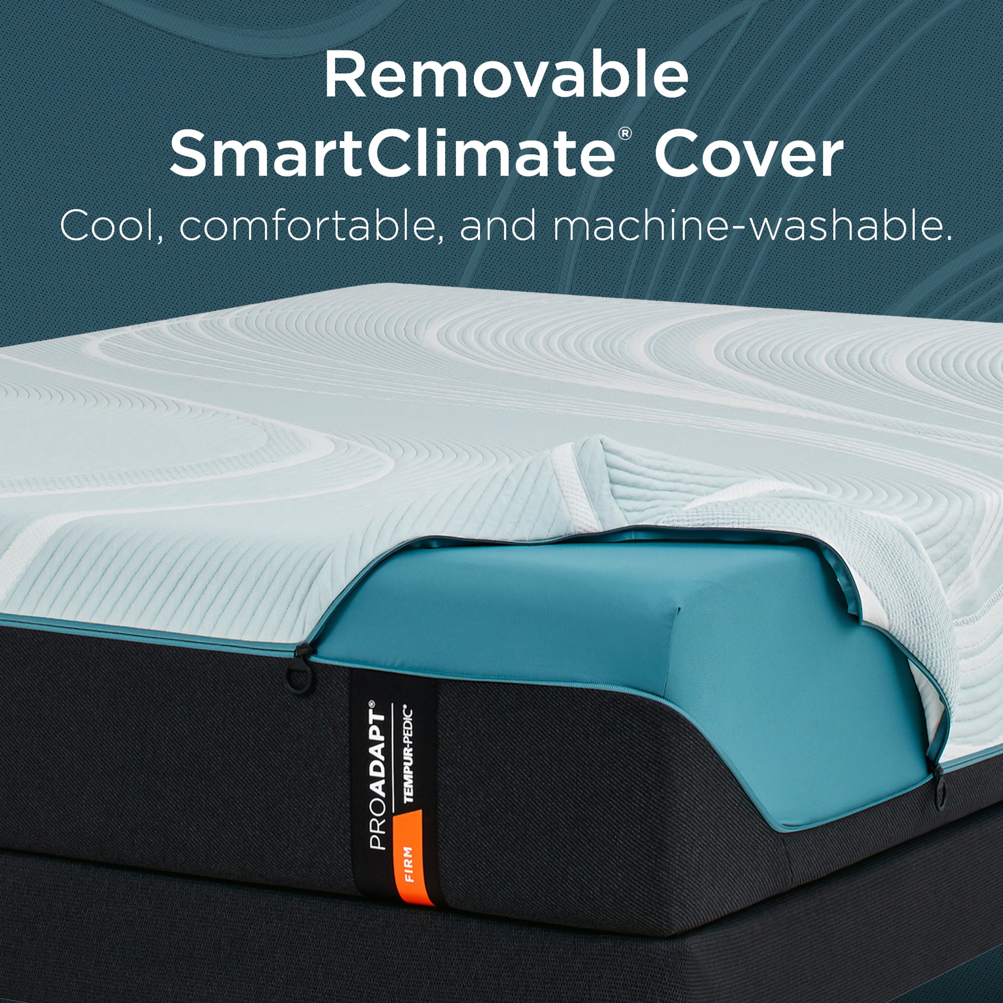 Tempur-Pedic ProAdapt 2.0 Firm Split California King Size Mattress, , hires