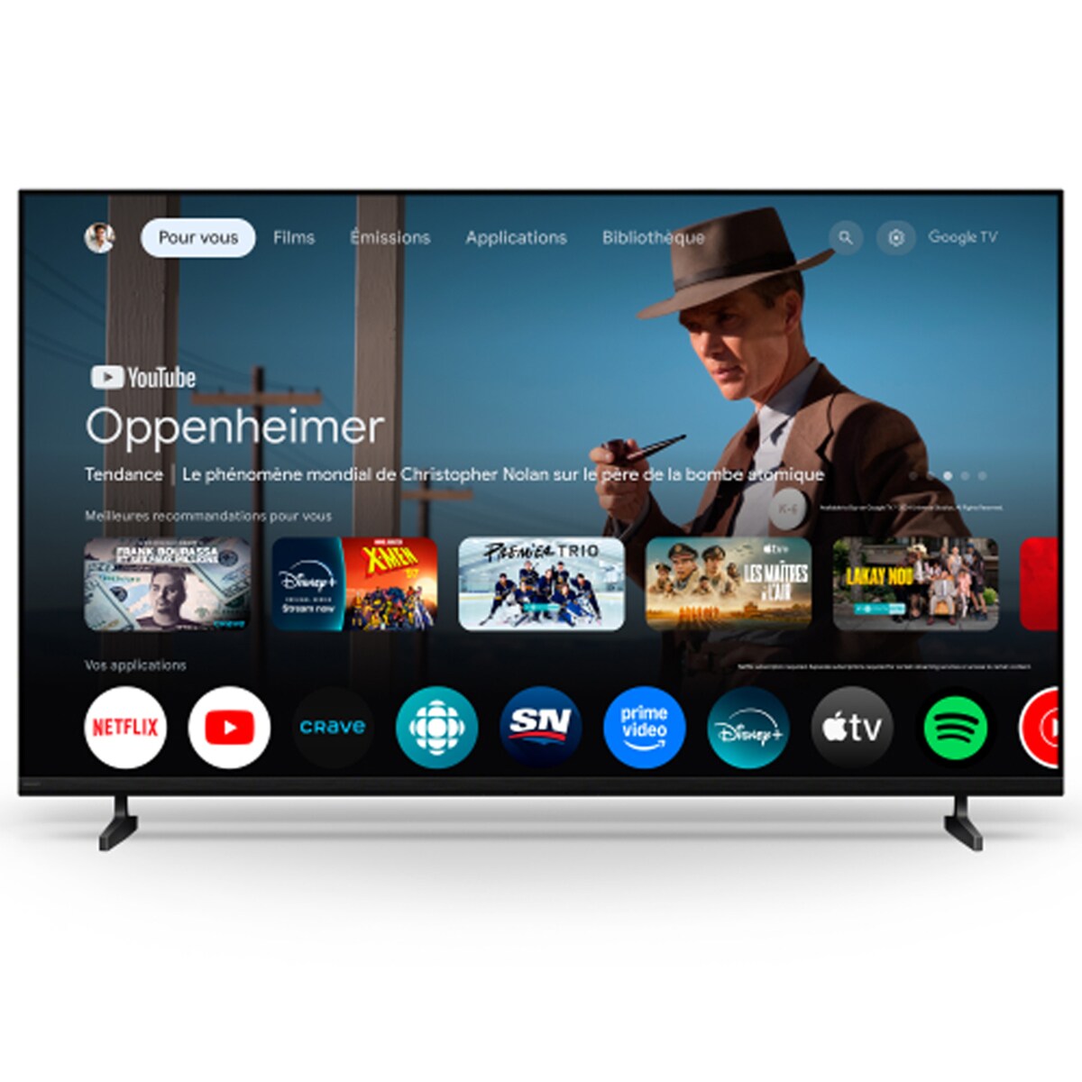 Sony - 65" Class Bravia 2 II Series LED 4K UHD Smart Google TV, , hires