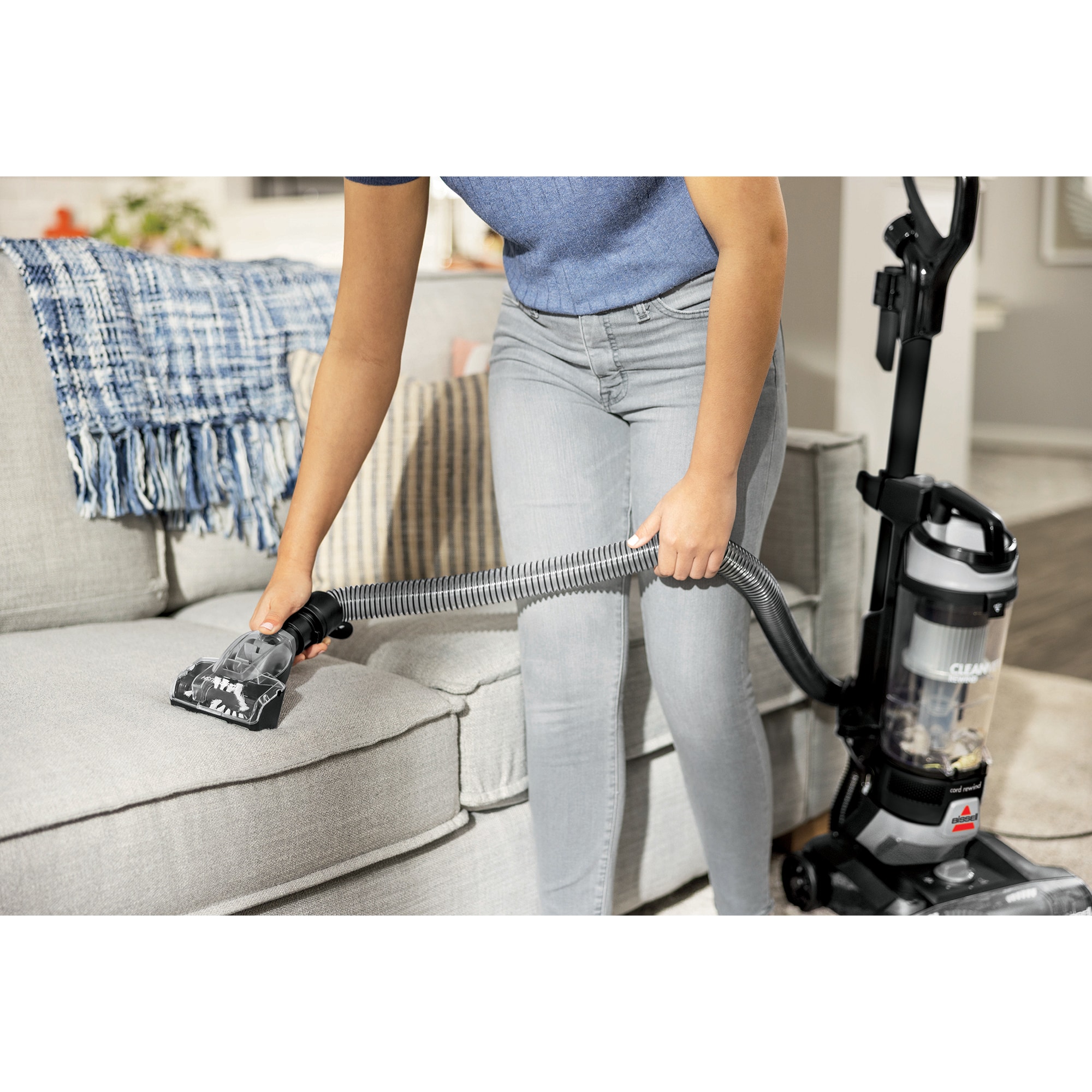 Bissell Cleanview Light-Weight Bagless Upright Vacuum with 3 Additional Tools, , hires