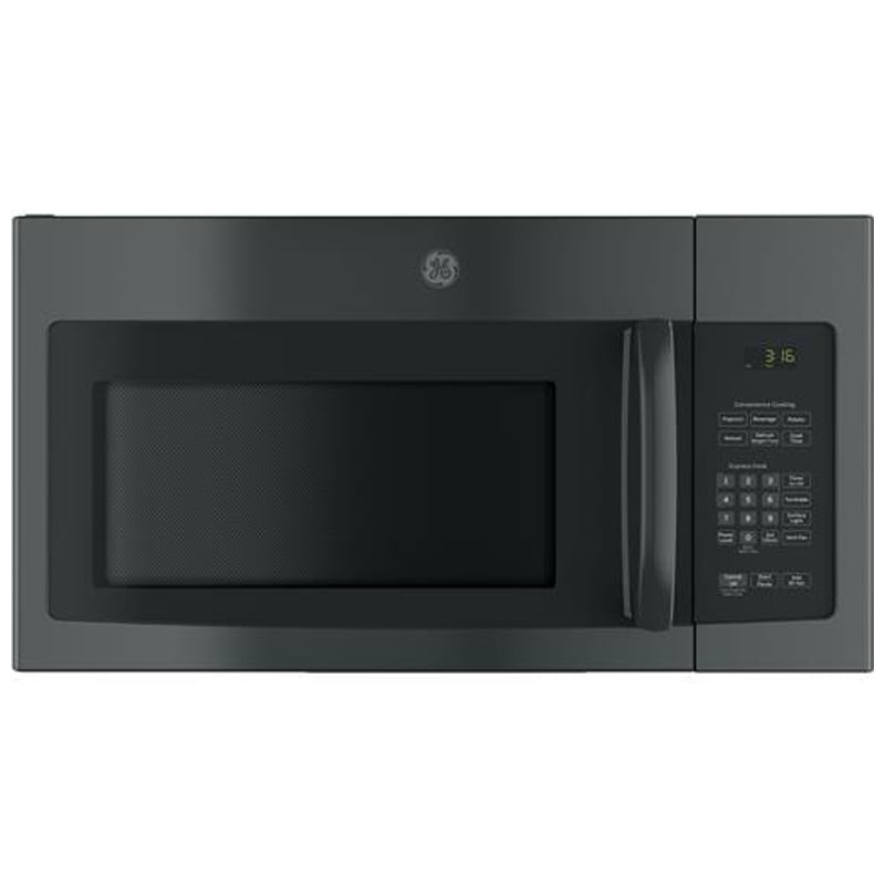 GE 30 in. 1.6 cu. ft. 950W Over-the-Range Microwave with 300 CFM - Black, Black, hires