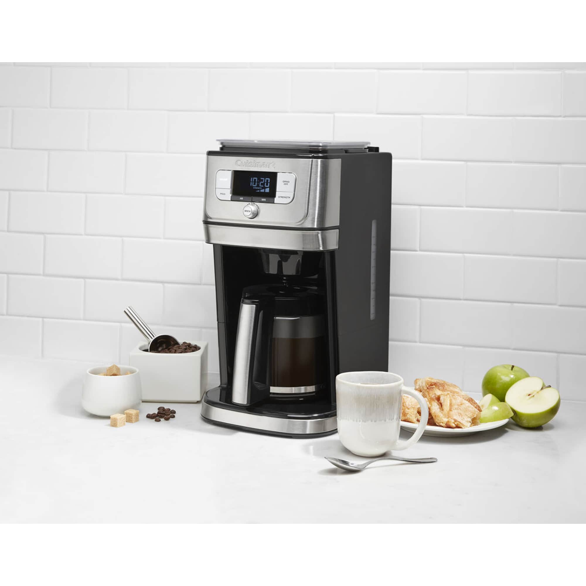 Cuisinart Burr Grind & Brew 12 Cup Coffee Maker - Black Stainless, , hires