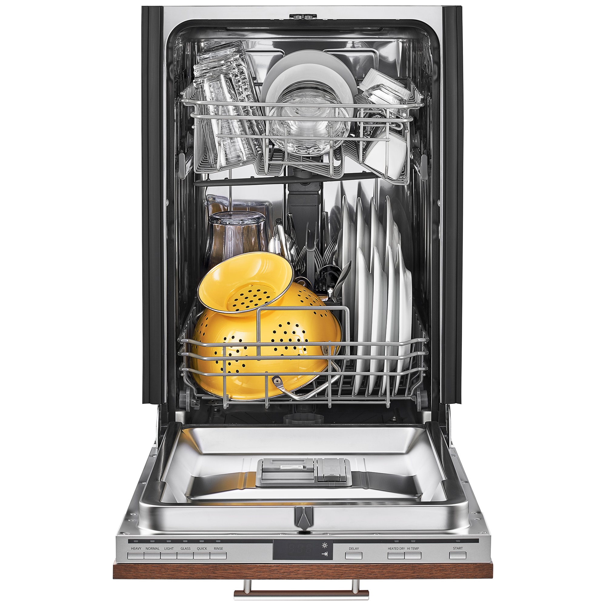 Whirlpool 18" BuiltIn Dishwasher with Top Control, 50 dBA Sound Level