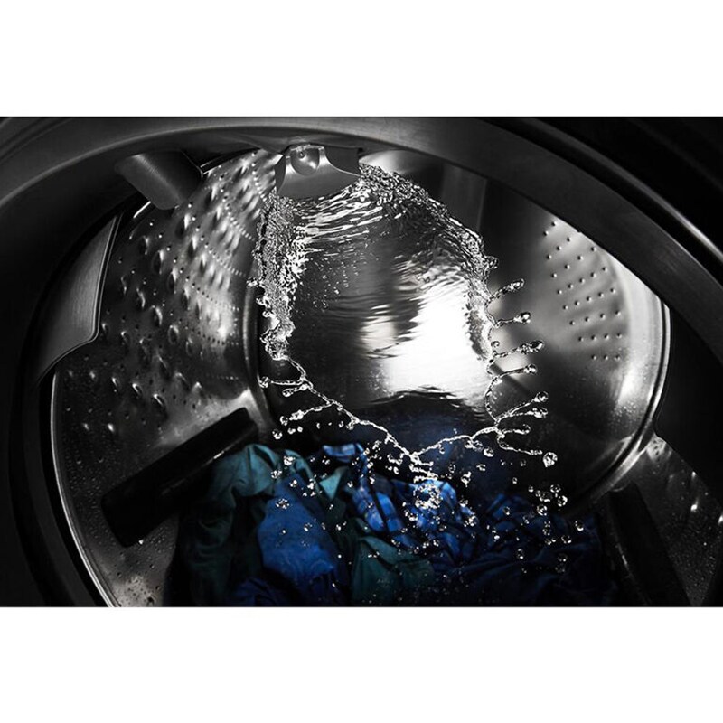 Maytag 27 in. 4.8. cu. ft. Stackable Front Load Washer with Extra Power and 16-Hr Fresh Hold Option - Metallic Slate, Metallic Slate, hires