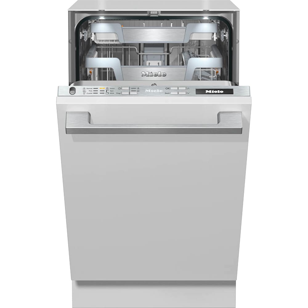 Miele 18 in. Top Control Smart Dishwasher with 42 dBa Sound Level & 3rd-Rack - Custom Panel Ready, , hires