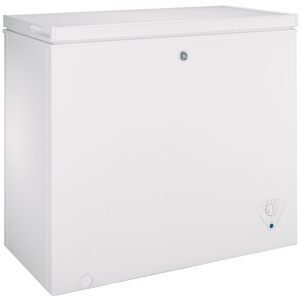 GE 33 in. 7.0 cu. ft. Chest Compact Freezer with Knob Control White