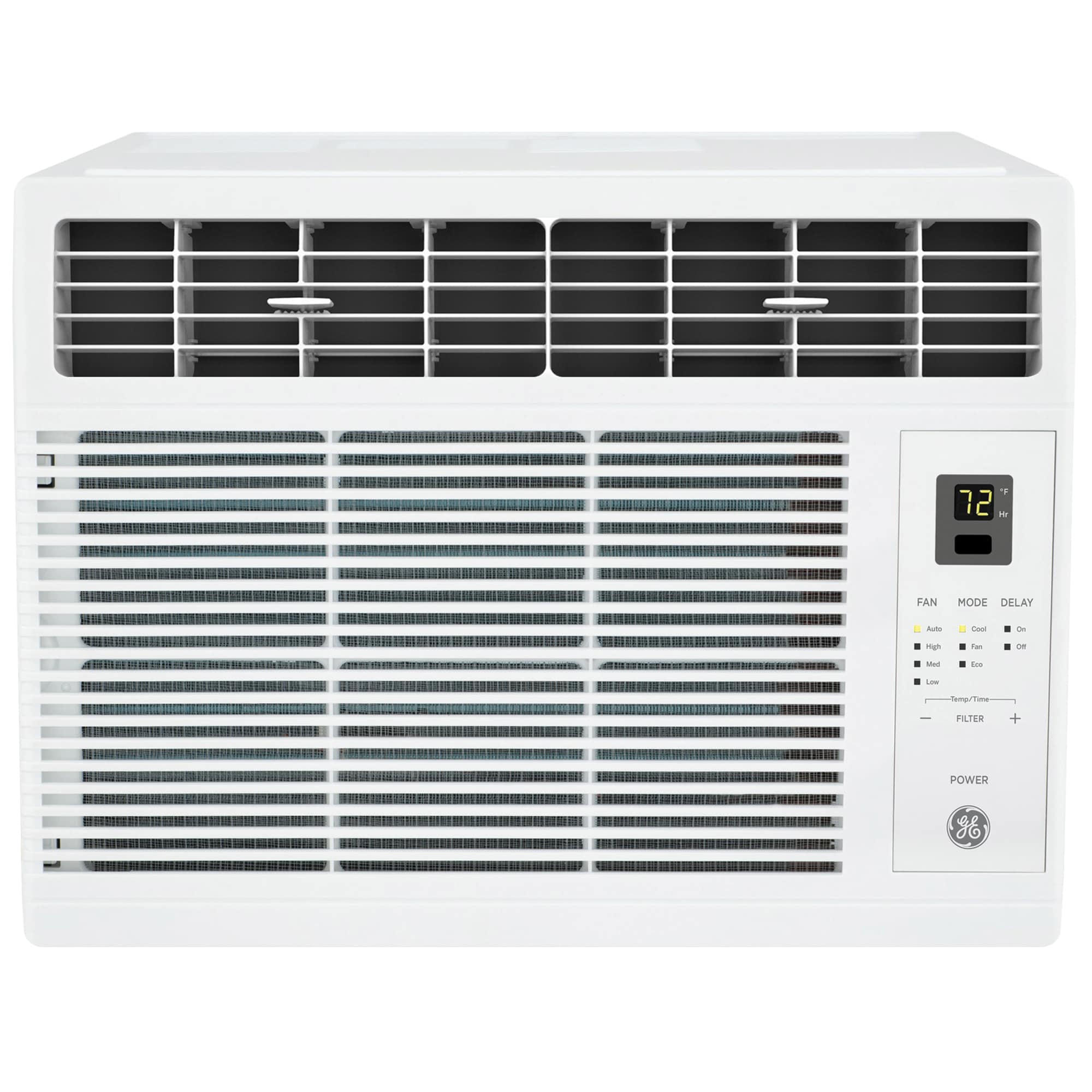 GE 6,000 BTU Window Air Conditioner with 3 Fan Speeds & Remote Control