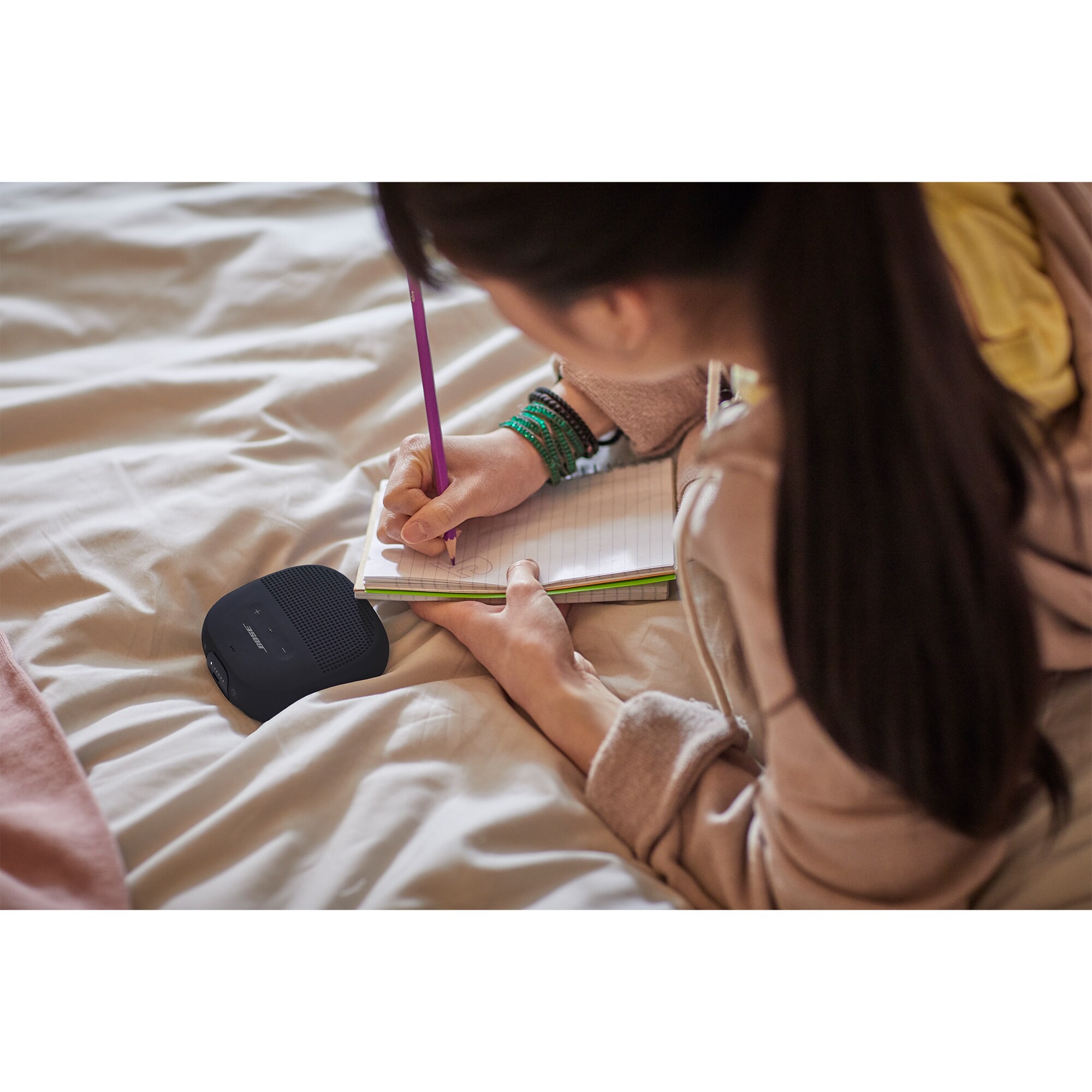 Bose SoundLink Micro Portable Rechargeable Waterproof Bluetooth Speaker - Black, , hires