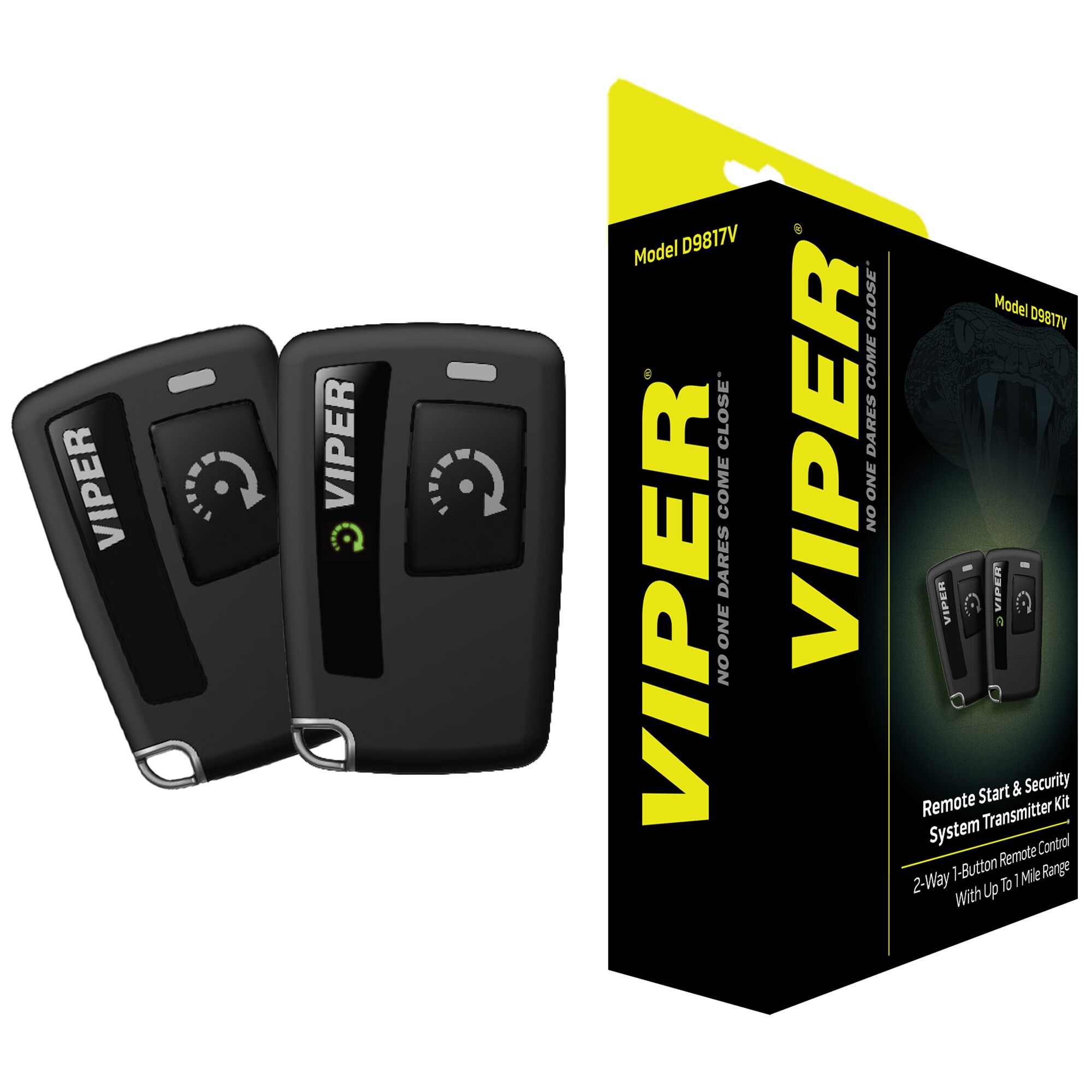 Viper One-Button 2-Way RF Kit Up To 1 Mile Range, , hires