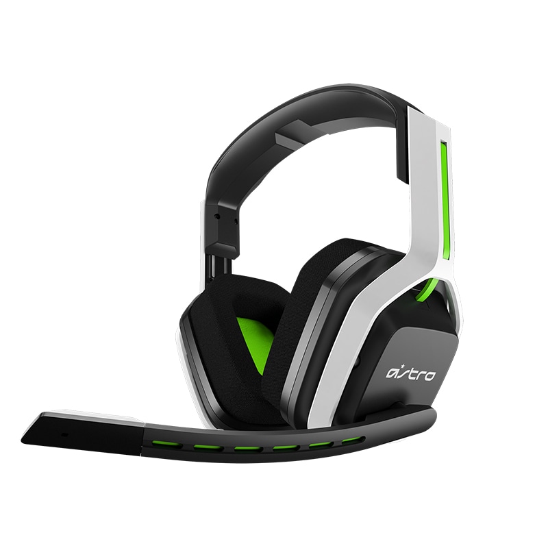 Astro Gaming A20 Wireless Stereo Gaming Headset Gen 2 for Xbox Series X|S, Xbox One, PC and Mac - White/Green, , hires
