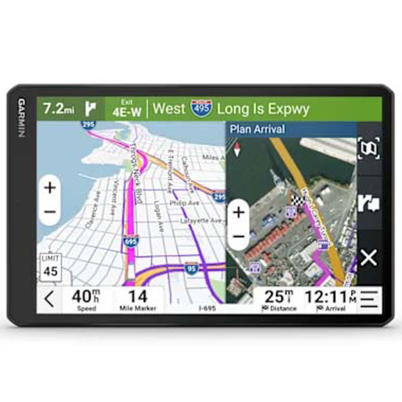 Garmin 10" GPS Truck Navigator, Portable Navigation Systems | DEZLOTR1020 | P.C. Richard & Son