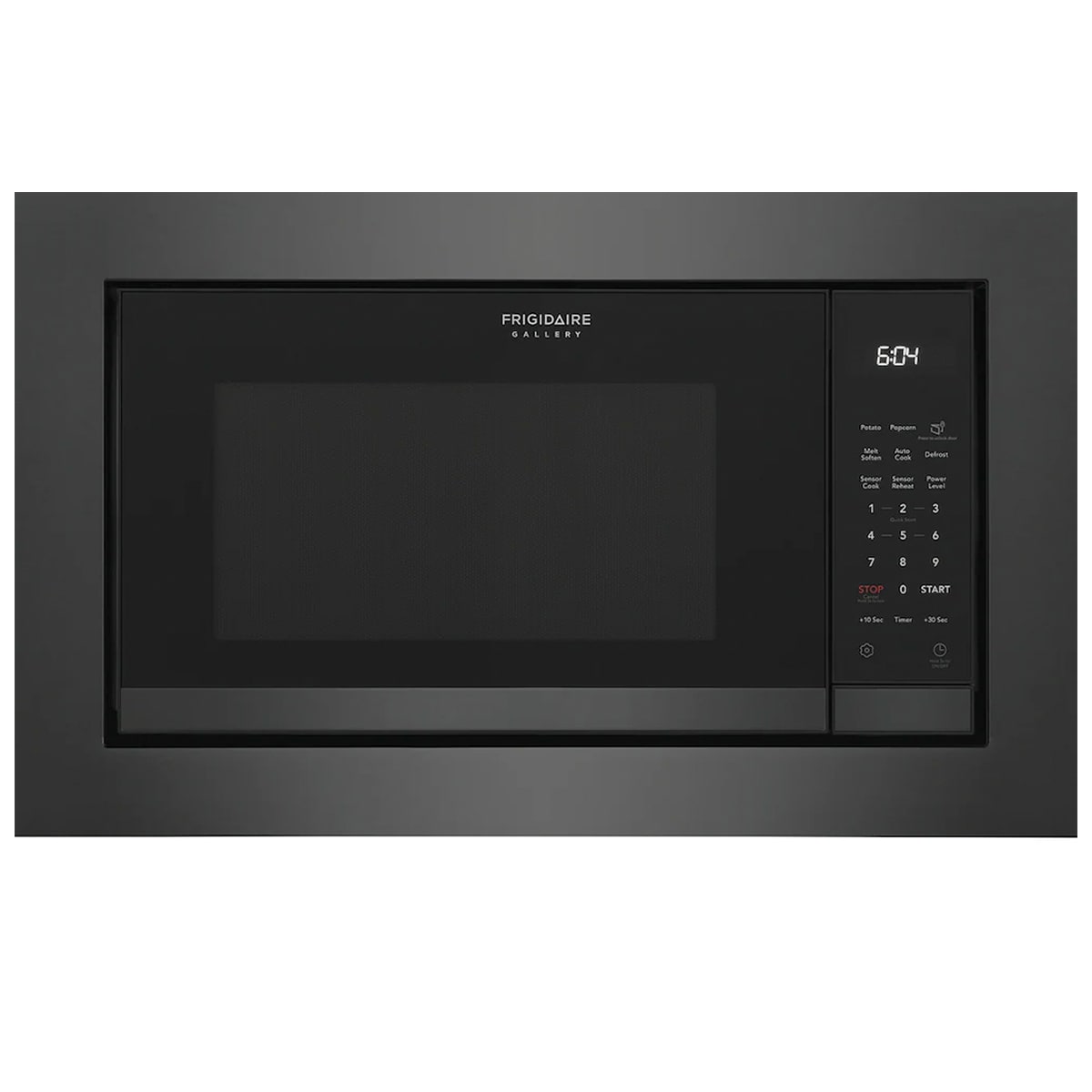 Frigidaire Gallery 24 in. 2.2 cu. ft. 1100W Built-In Microwave with Sensor Cooking - Black Stainless Steel, , hires