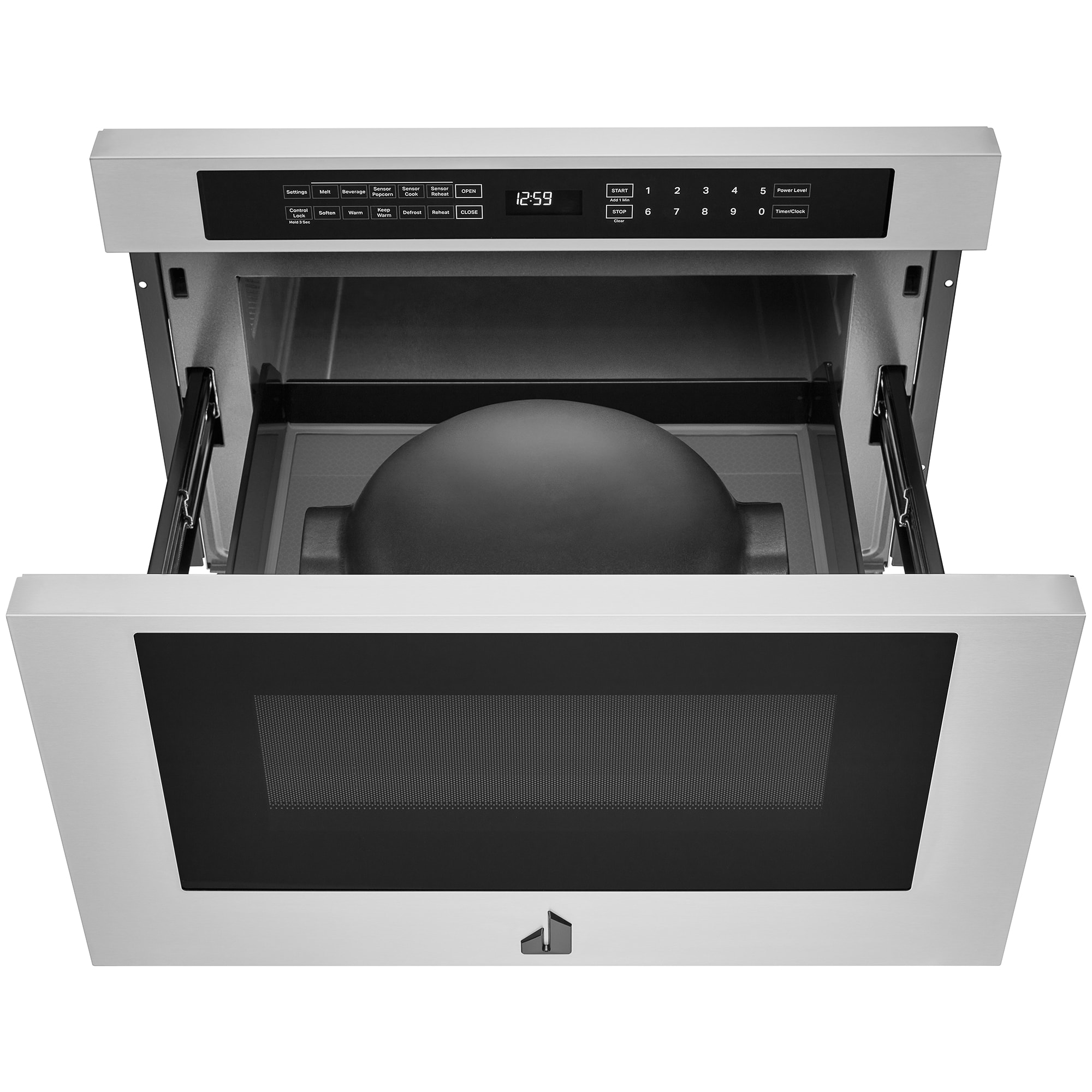 JennAir Rise 30 in. 1.2 cu. ft. 950W Drawer Microwave with Sensor Cooking - Stainless Steel, , hires