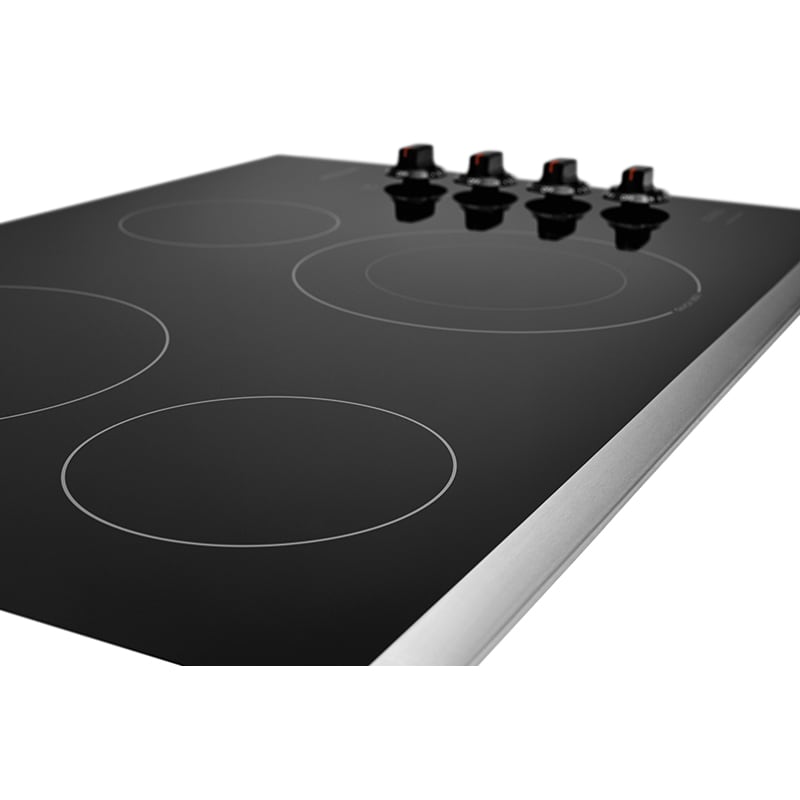 Frigidaire 30 in. 4-Burner Electric Cooktop with Power Burner - Stainless Steel, Stainless Steel, hires