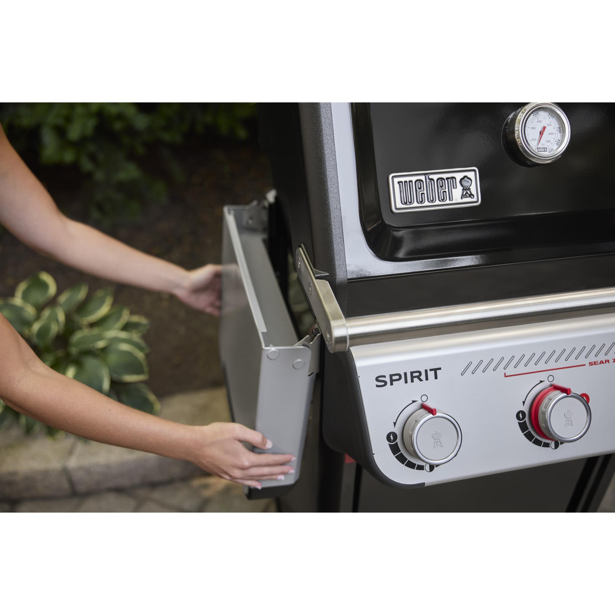 Weber Spirit E-325 3-Burner LP Gas Grill with Snap Jet Ignition System & Sear Burner - Black, , hires