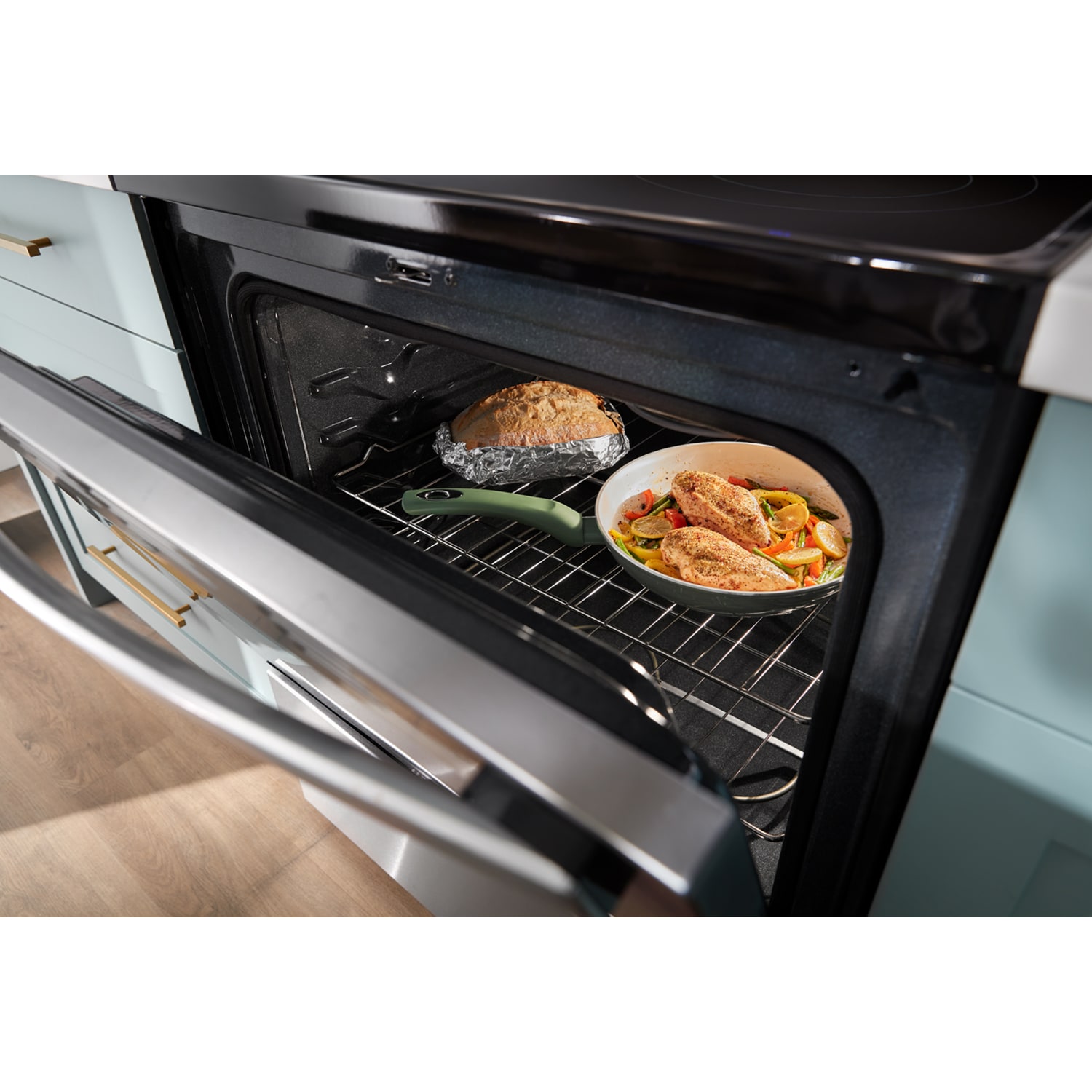 Whirlpool 30 in. 5.3 cu. ft. Electric Range with Radiant Burners - Stainless Steel, Stainless Steel, hires