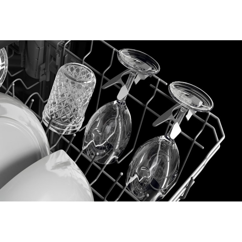 KitchenAid 24 in. Front Control Dishwasher with 44 dBa Sound Level, 3rd-Rack & Pocket - PrintShield Stainless, Stainless Steel with PrintShield Finish, hires