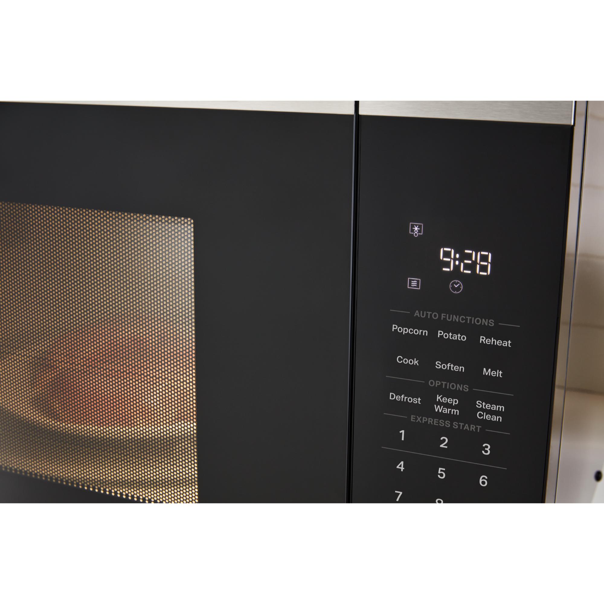 Whirlpool 22 in. 1.6 cu. ft. 1200W Countertop Microwave with Sensor Cooking - Fingerprint Resistant Stainless Steel, , hires
