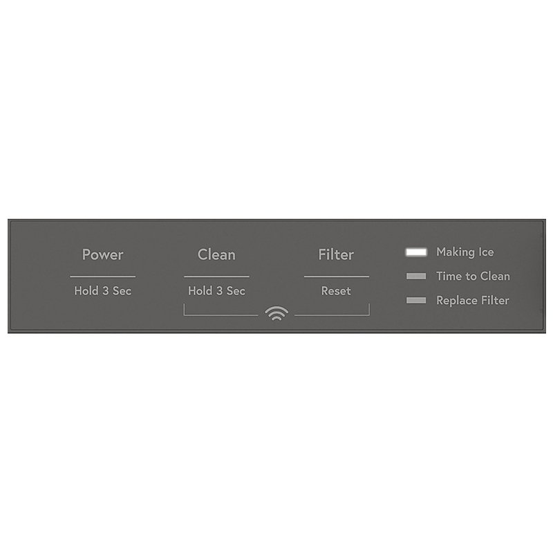 GE 15 in. Built-In Undercounter Smart Ice Maker with 26 lb. Ice Storage ...