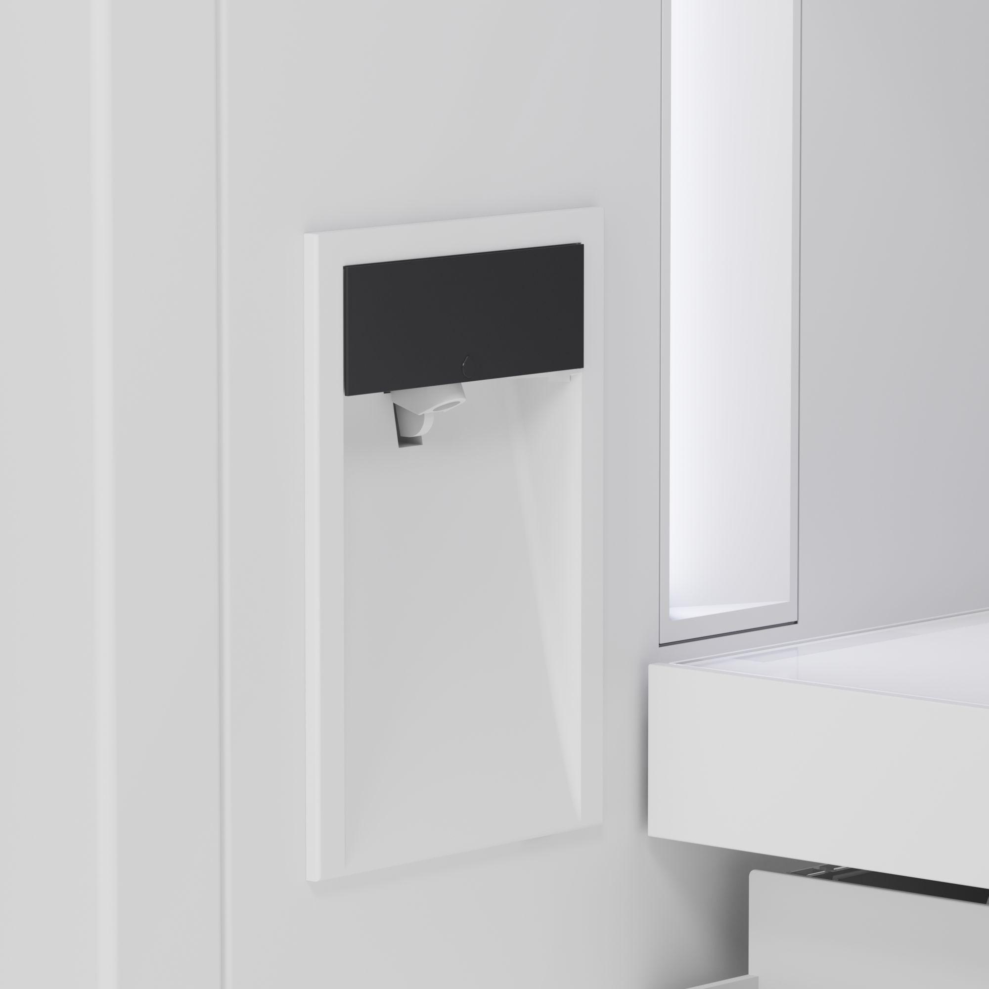 Bosch Benchmark Series 30 in. 16.5 cu. ft. Built-In Smart Counter Depth Bottom Freezer Refrigerator with Internal Water Dispenser - Stainless Steel, , hires