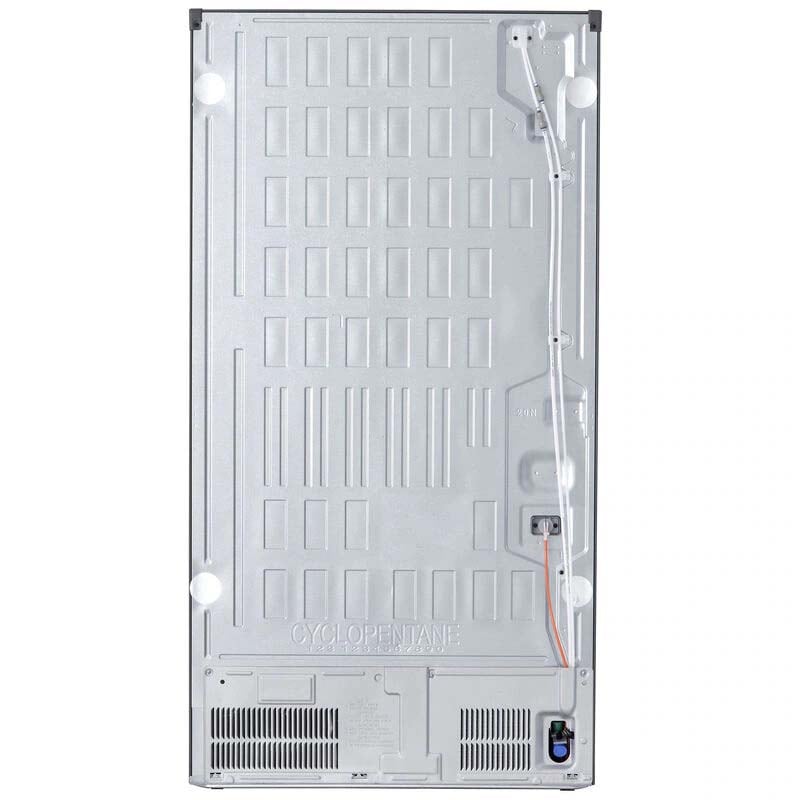 LG 36 in. 24.5 cu. ft. Smart Counter Depth 4-Door French Door Refrigerator with Ice & Water Dispenser - PrintProof Stainless Steel, , hires