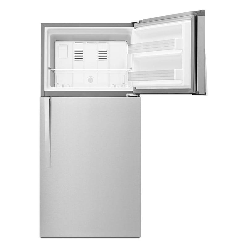 Whirlpool 30 in. 19.2 cu. ft. Top Freezer Refrigerator - Monochromatic Stainless Steel, Monochromatic Stainless Steel, hires