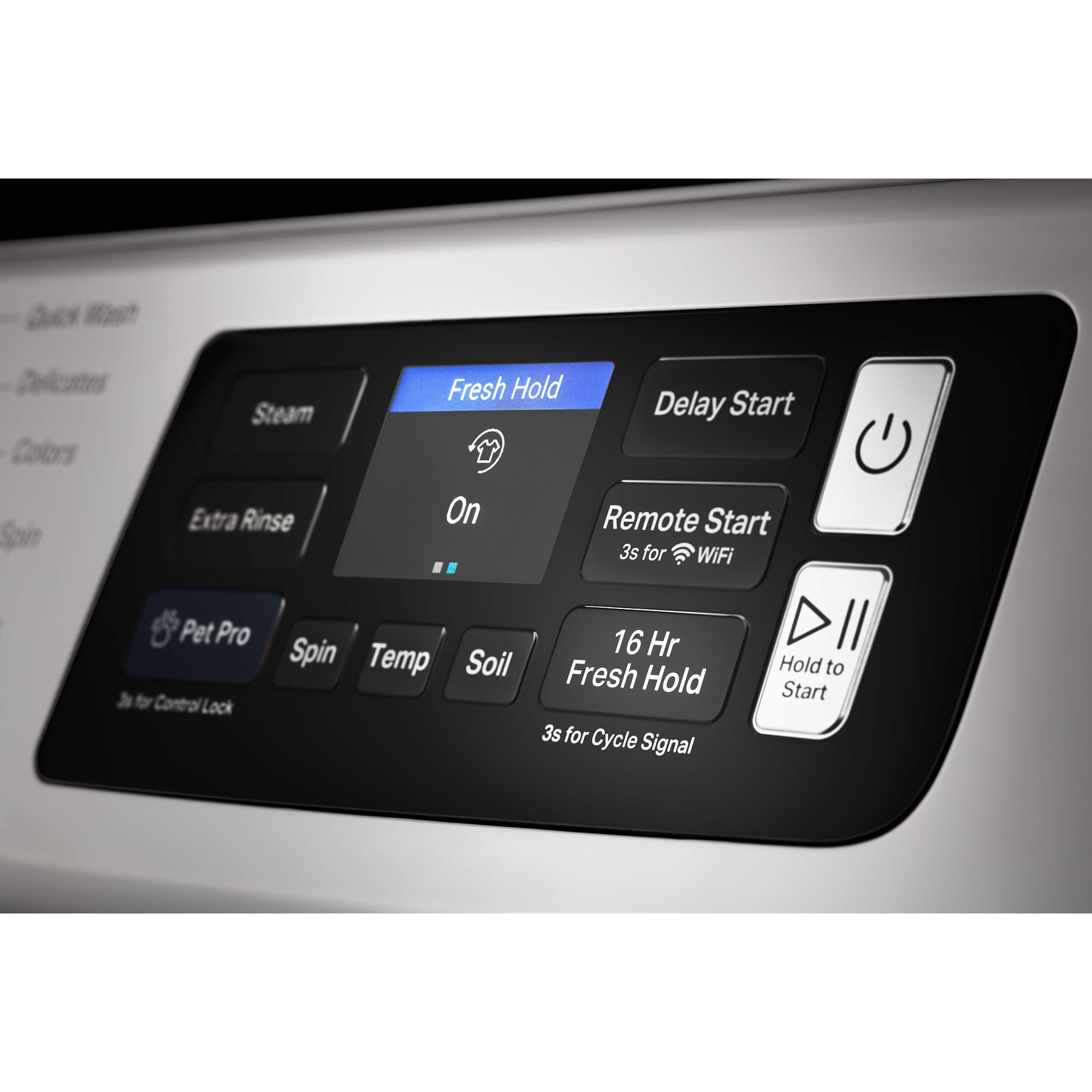 Maytag Pet Pro 27 in. 7.4 cu. ft. Smart Stackable Electric Dryer with Sensor Dry, Sanitize & Steam Cycle - White, White, hires